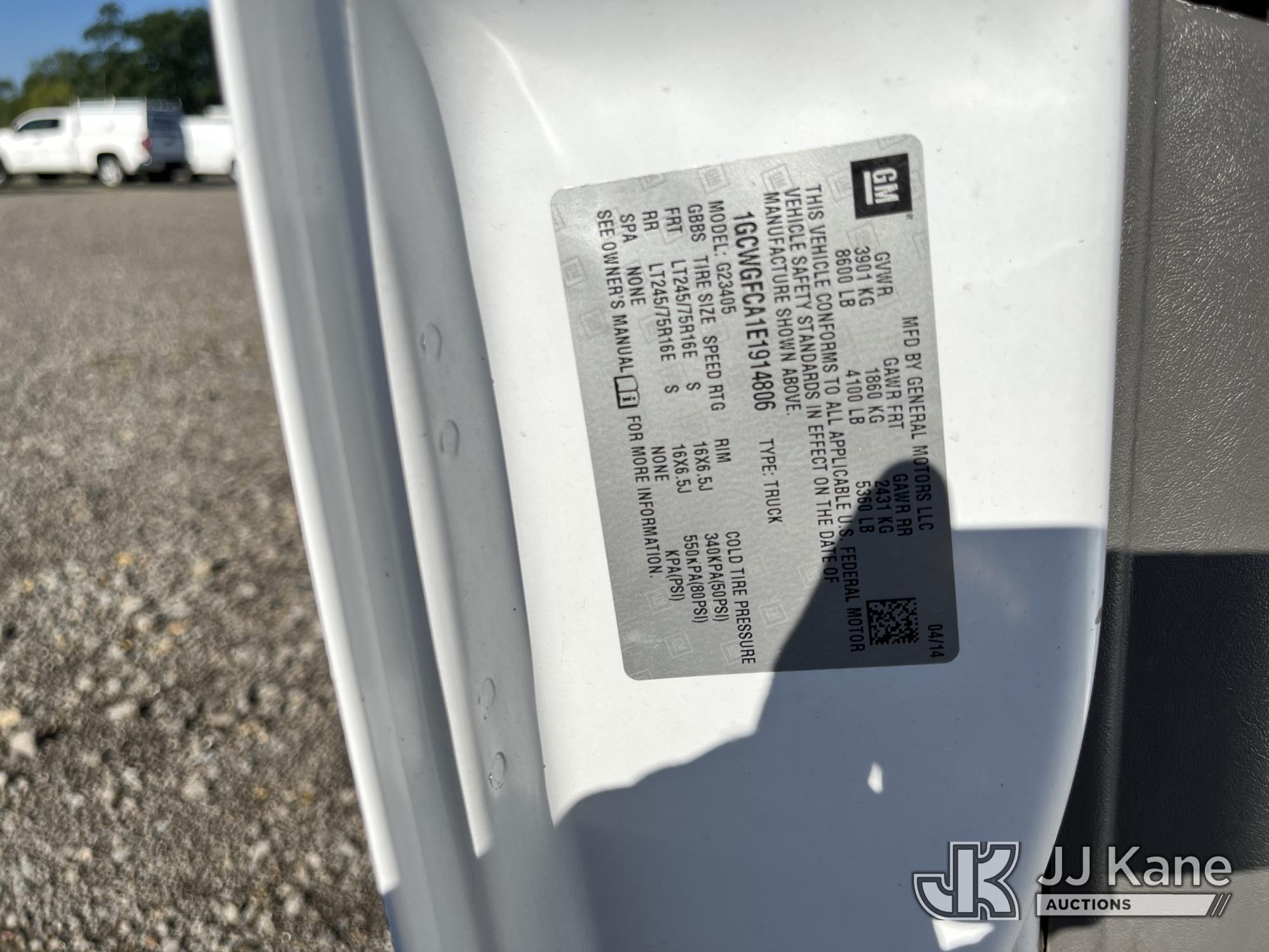 2014 Chevrolet EXPRESS G2500