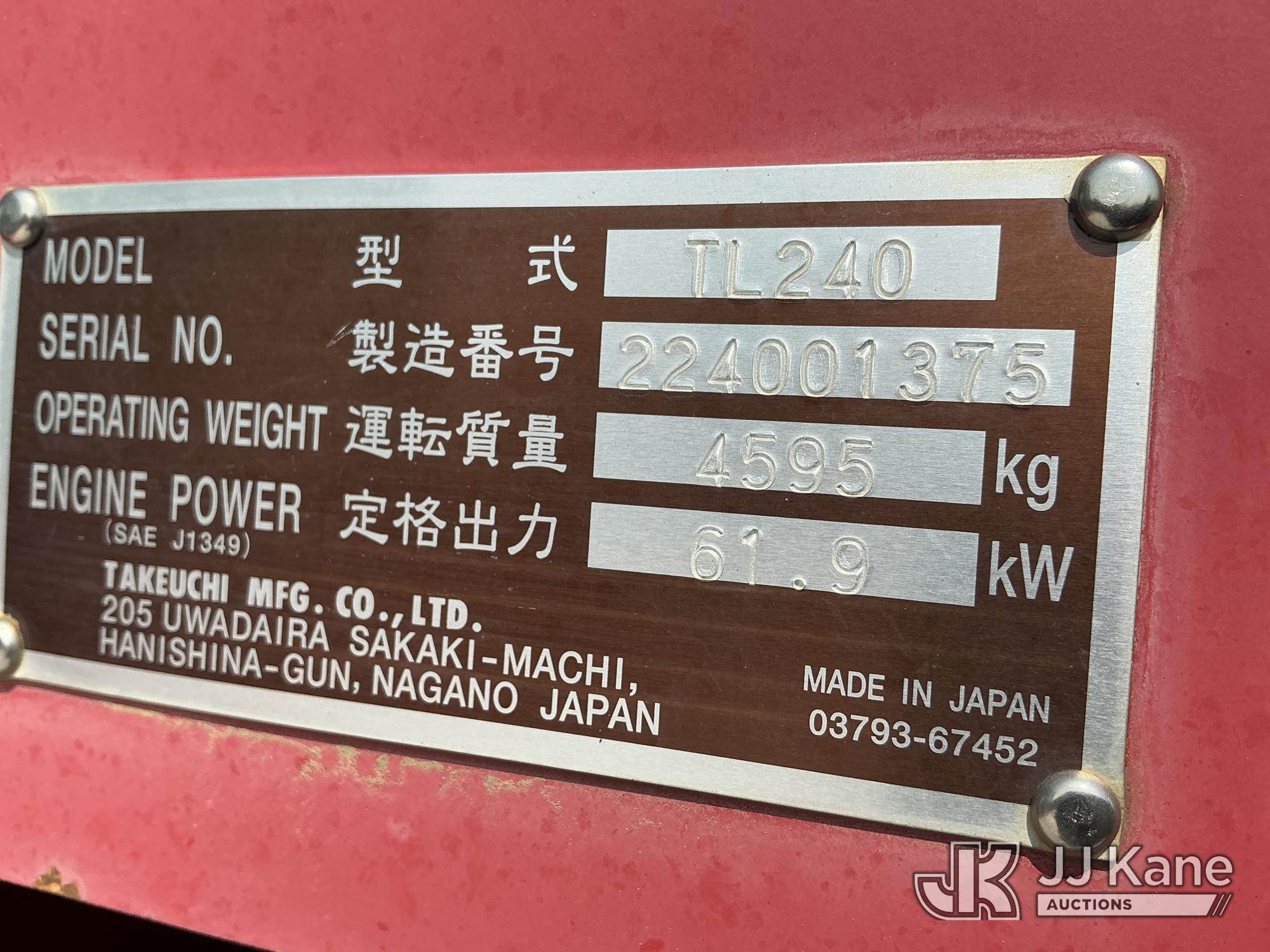 2011 Takeuchi TL240