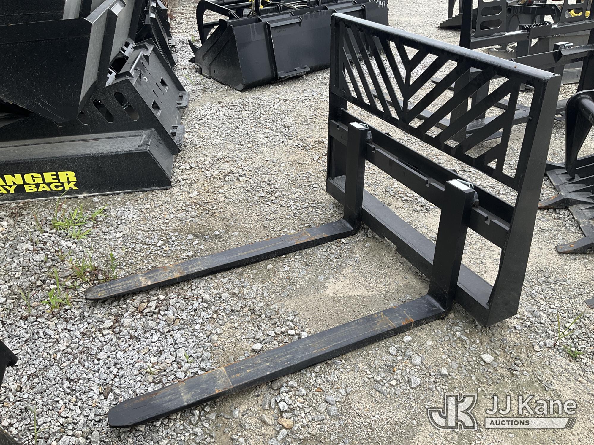 48 inch quick attach fork blades NOTE: This unit is being sold AS IS/WHERE IS via Timed Auction and is located in Villa Rica