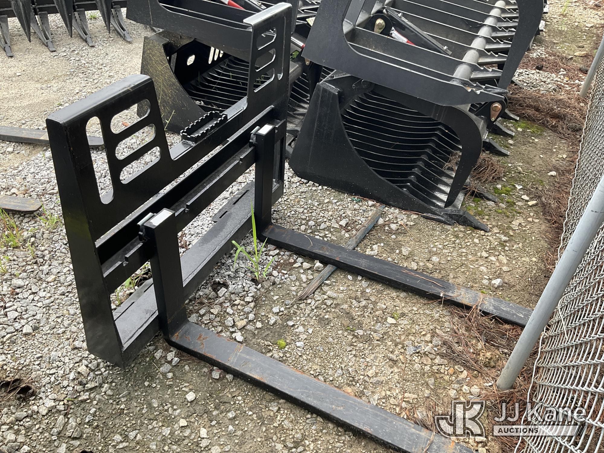 48 inch quick attach fork blades NOTE: This unit is being sold AS IS/WHERE IS via Timed Auction and is located in Villa Rica