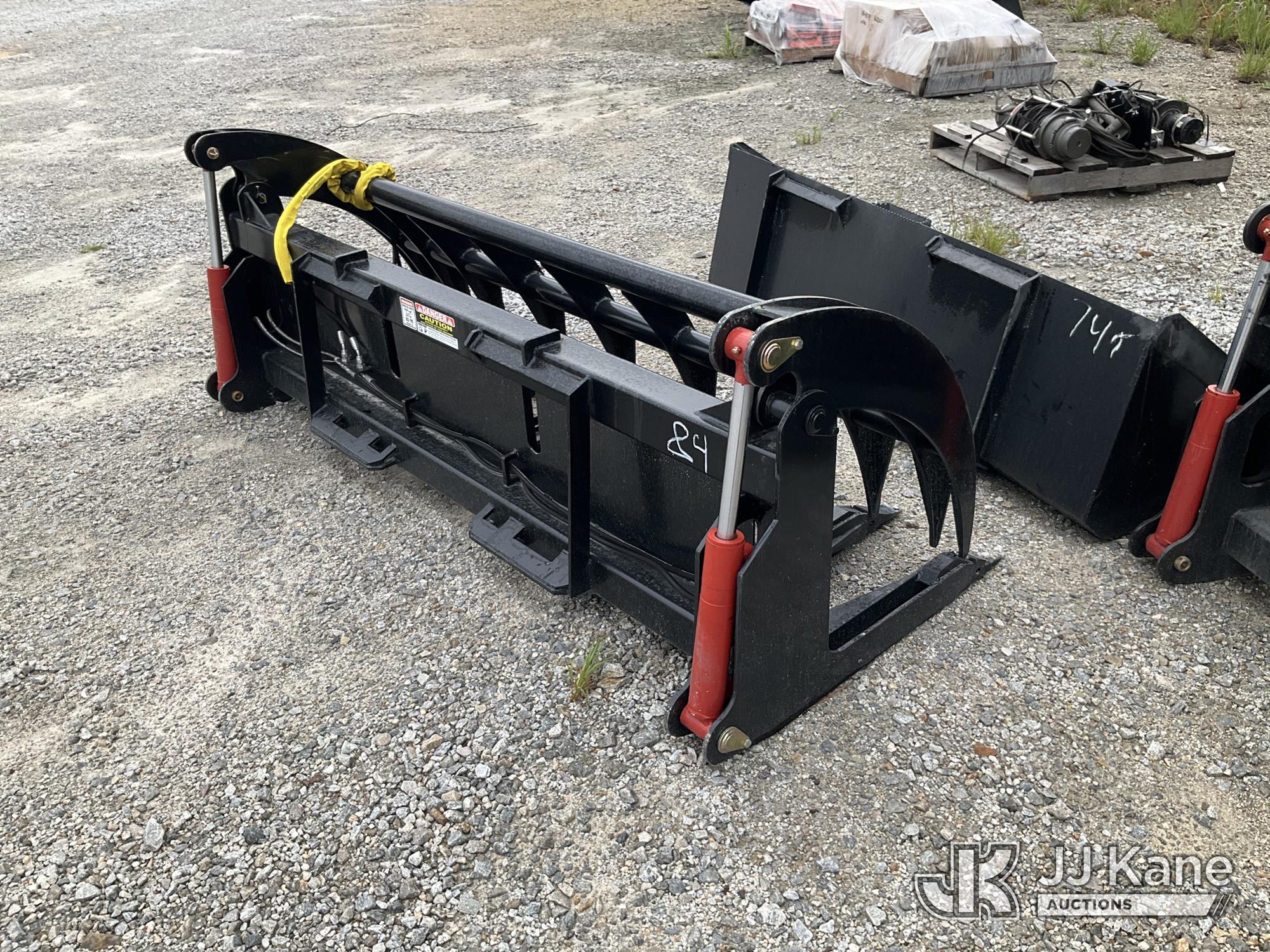 84 Inch Quick Attach Skid Steer Grappler NOTE: This unit is being sold AS IS/WHERE IS via Timed Auction and is located in Villa Rica