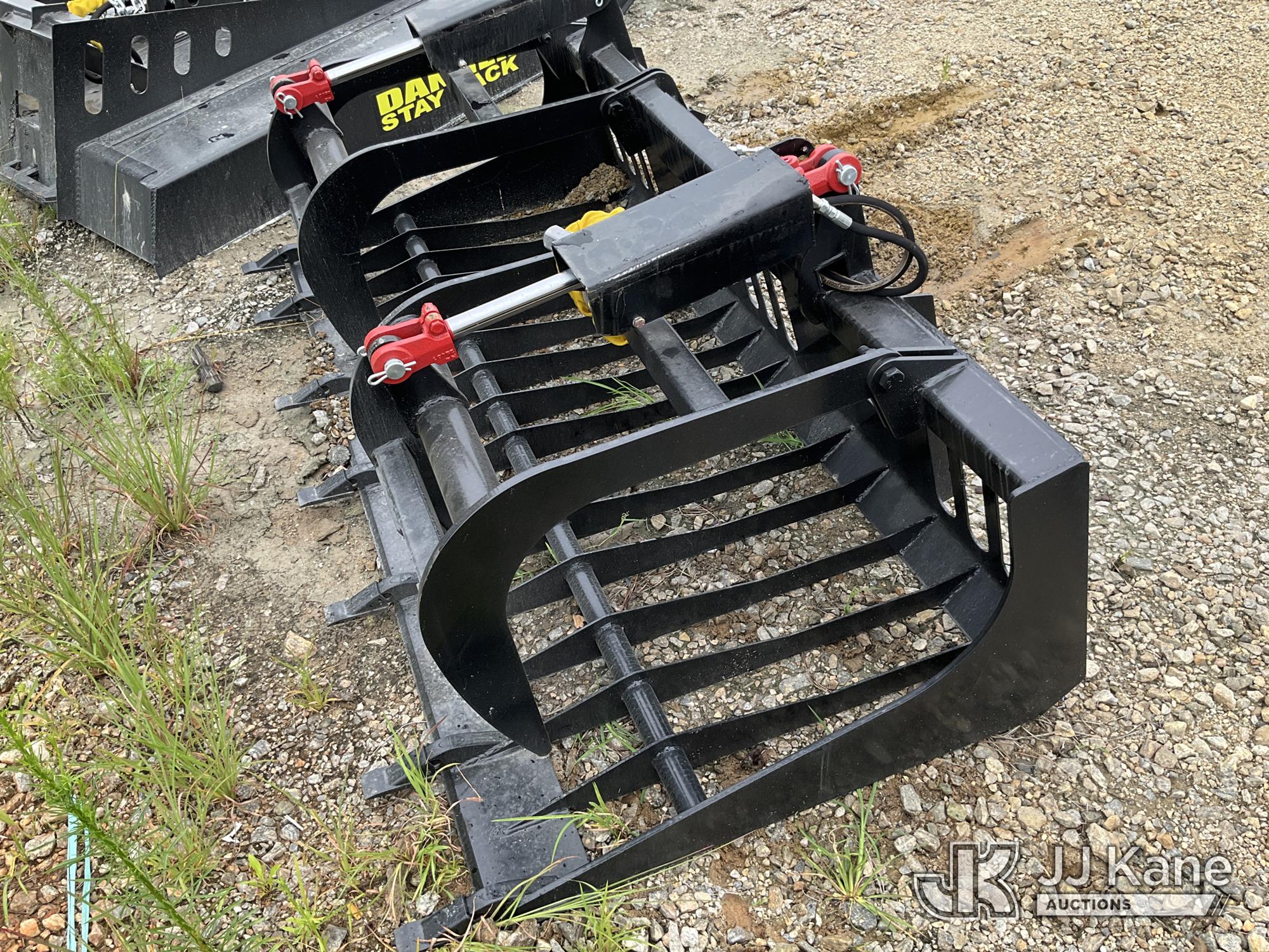 78 Inch Quick Attach Skid Steer Grapple NOTE: This unit is being sold AS IS/WHERE IS via Timed Auction and is located in Villa Rica