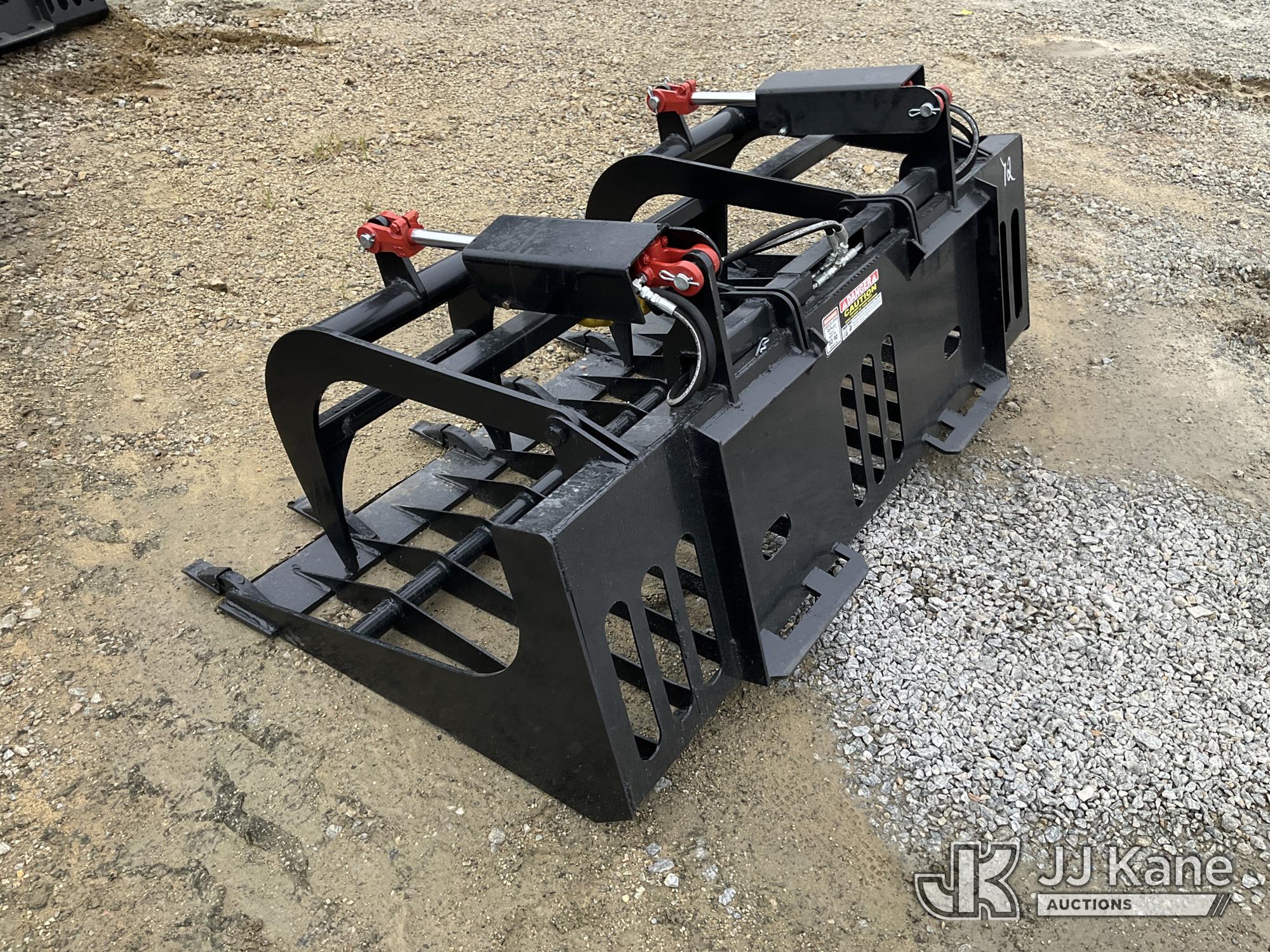 72 Inch Quick Attach Skid Steer Grappler NOTE: This unit is being sold AS IS/WHERE IS via Timed Auction and is located in Villa Rica