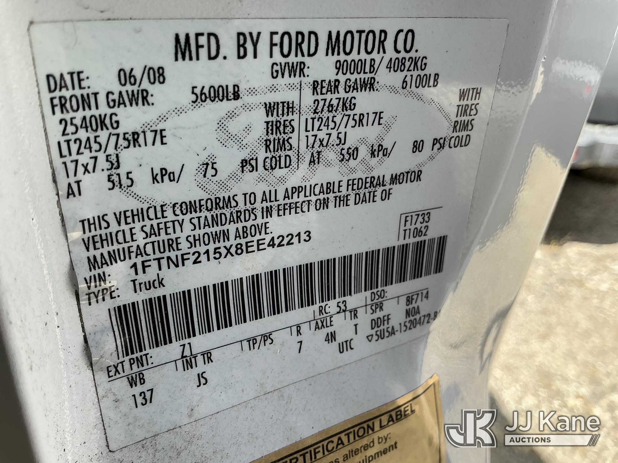 2008 Ford F250 4X4