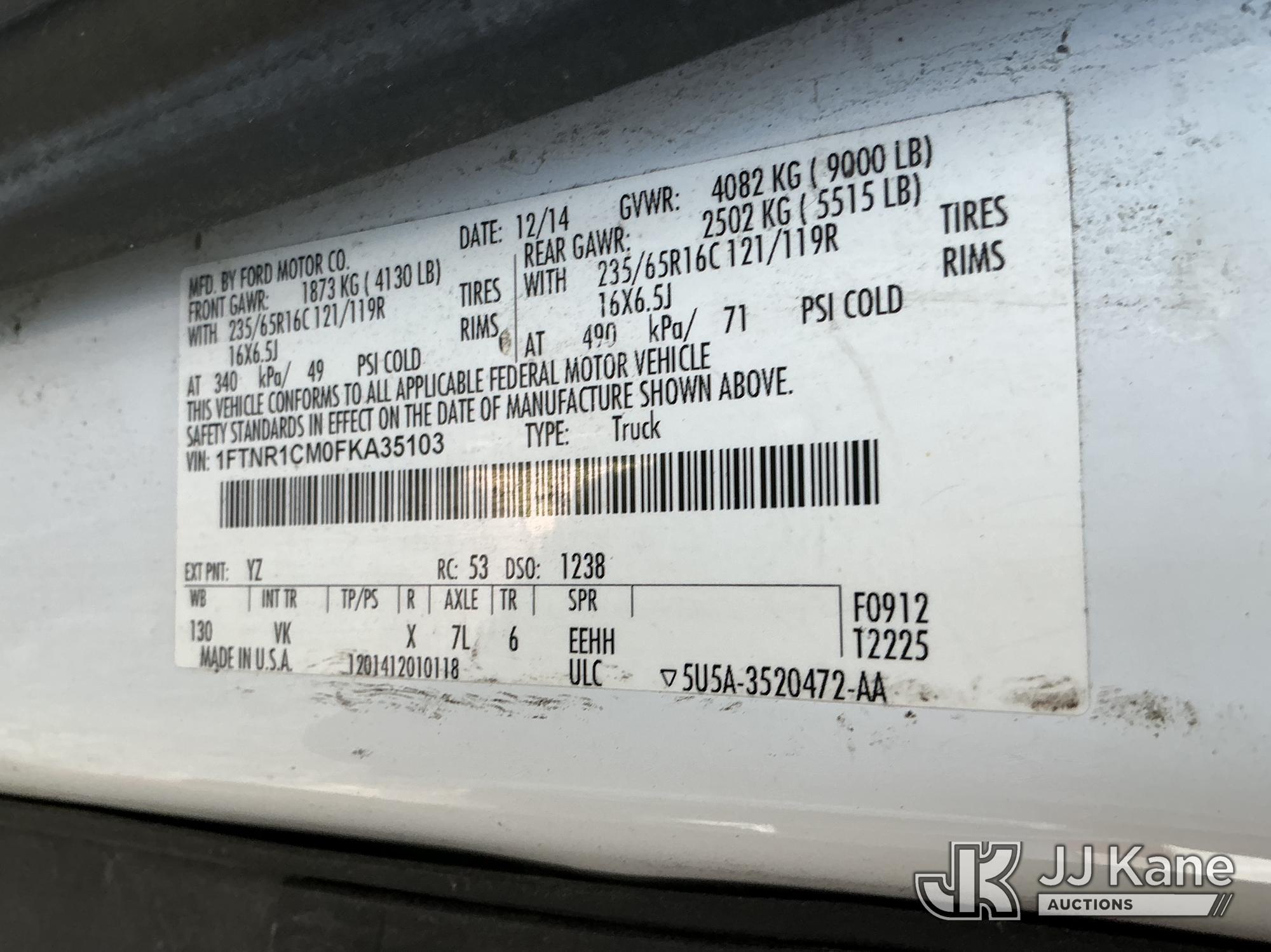 2015 Ford TRANSIT-250