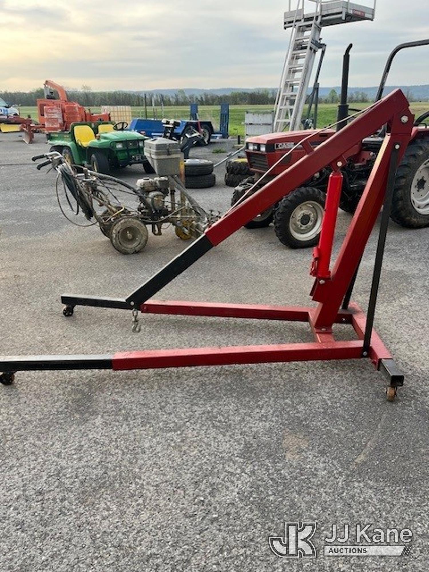 Palmetto Tool 3 Ton Engine Hoist (Condition Unknown) NOTE: This unit is being sold AS IS/WHERE IS via Timed Auction and is located in Morgantown