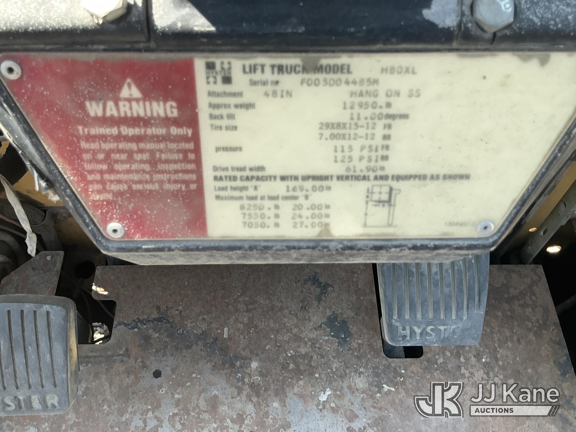 1991 Hyster H80XL