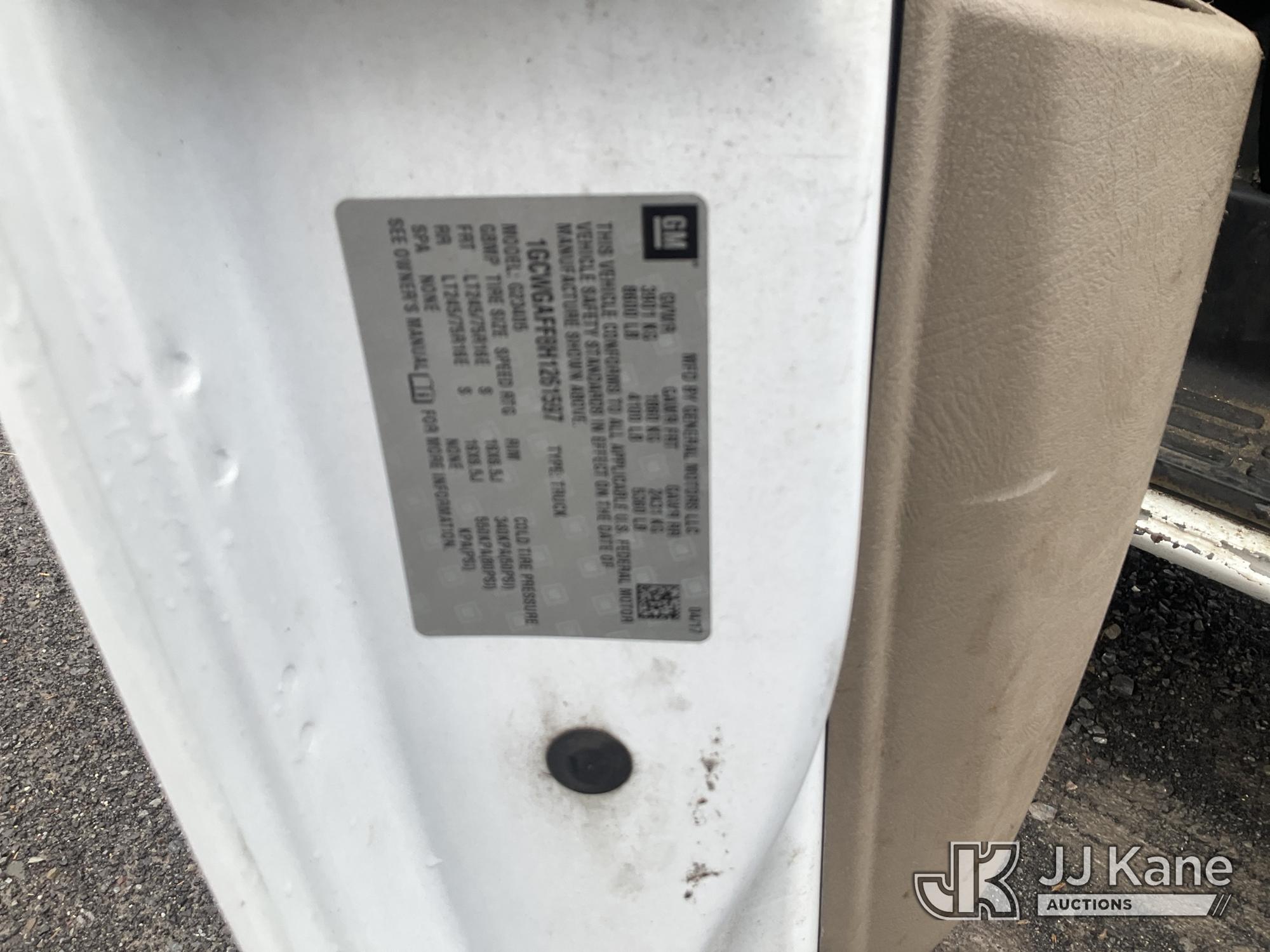 2017 Chevrolet EXPRESS G2500