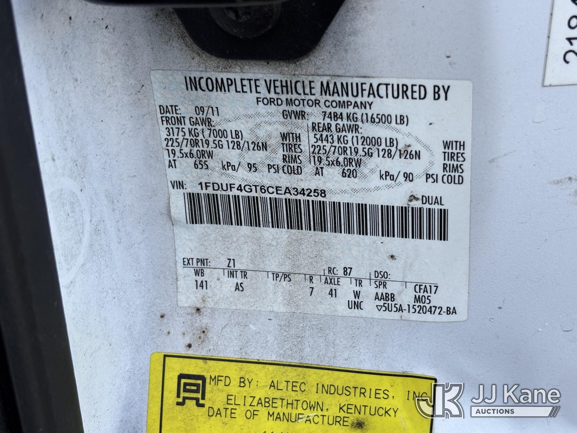 2012 Ford F450 2WD