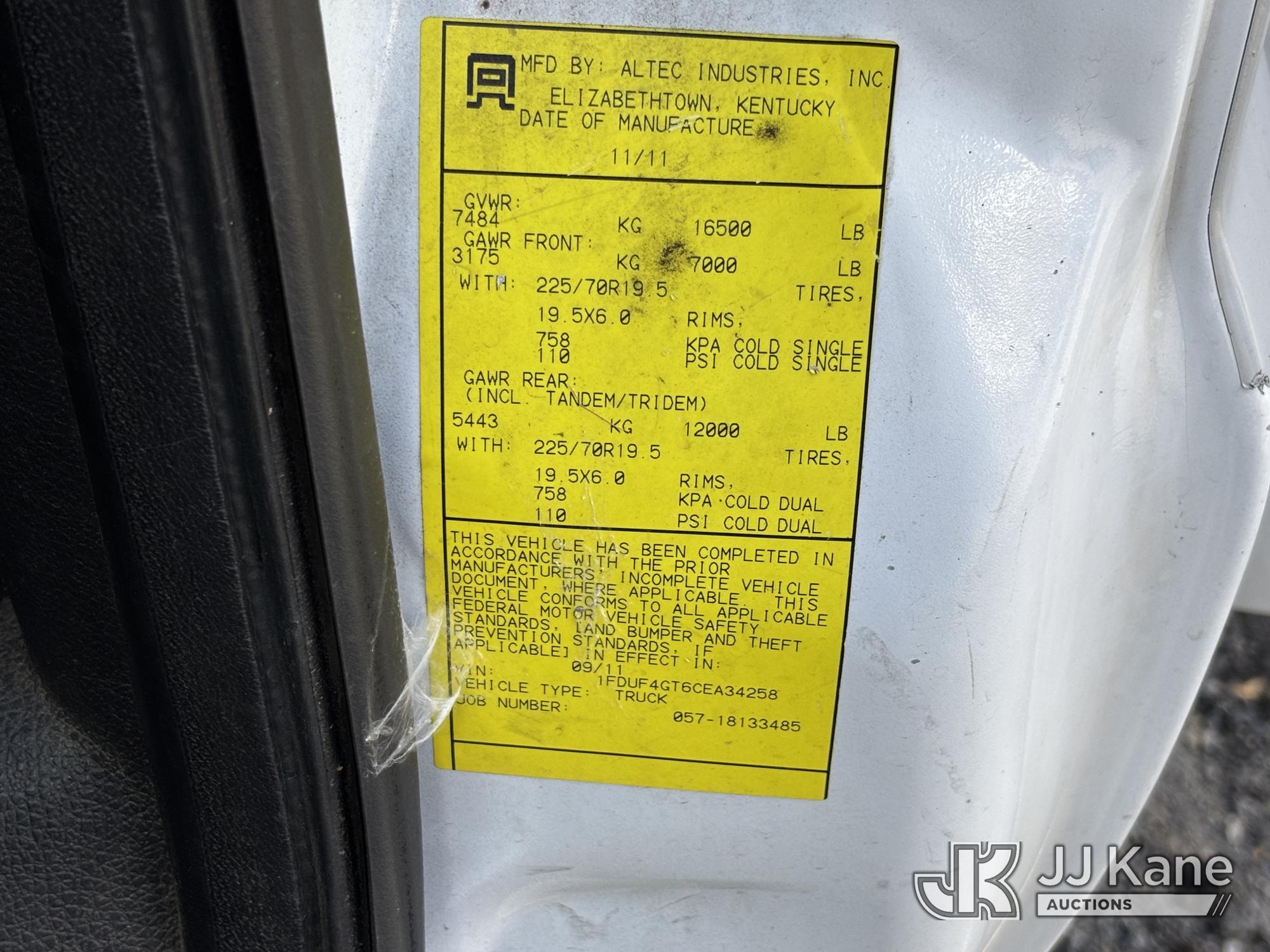 2012 Ford F450 2WD