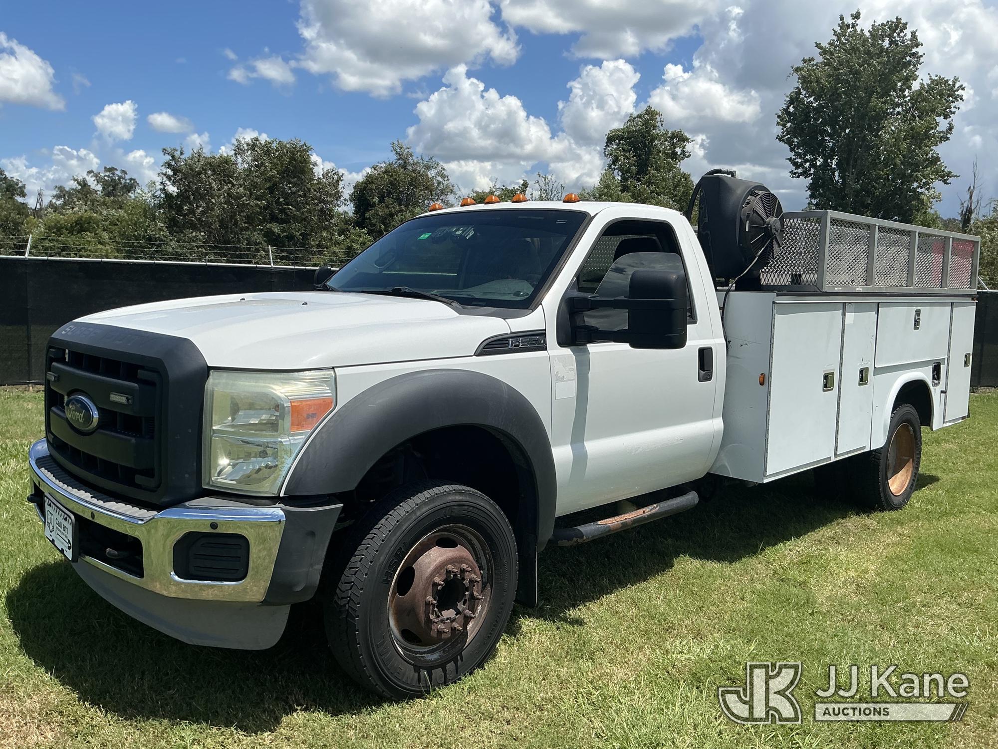 2014 Ford F-550 Service Truck, Backup Camera Not Included