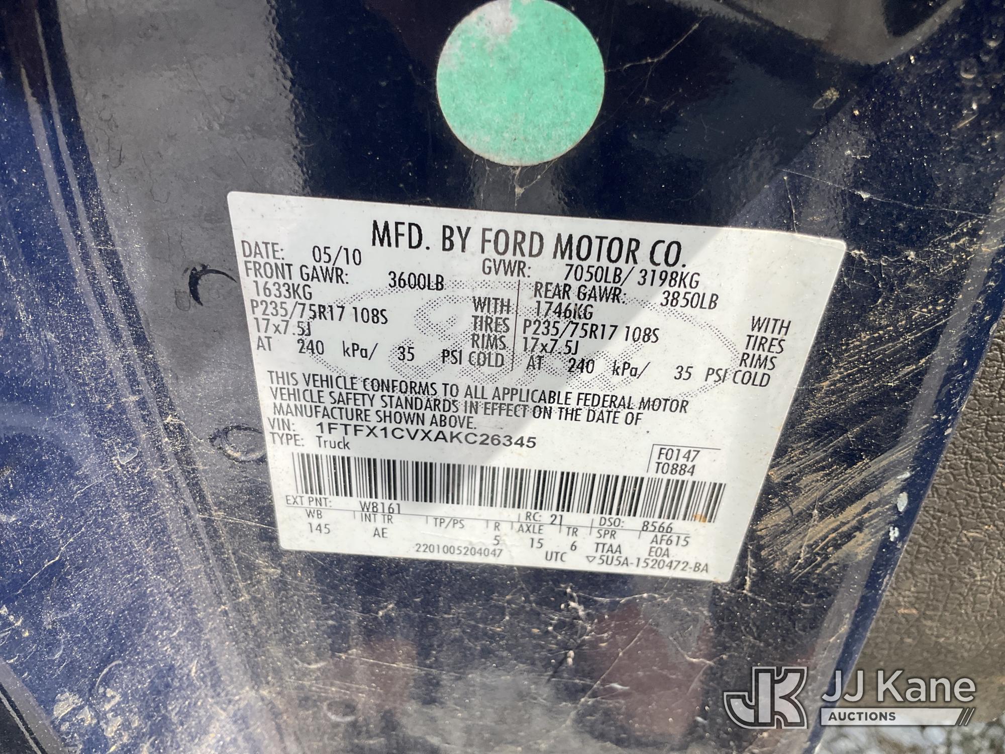2010 Ford F150