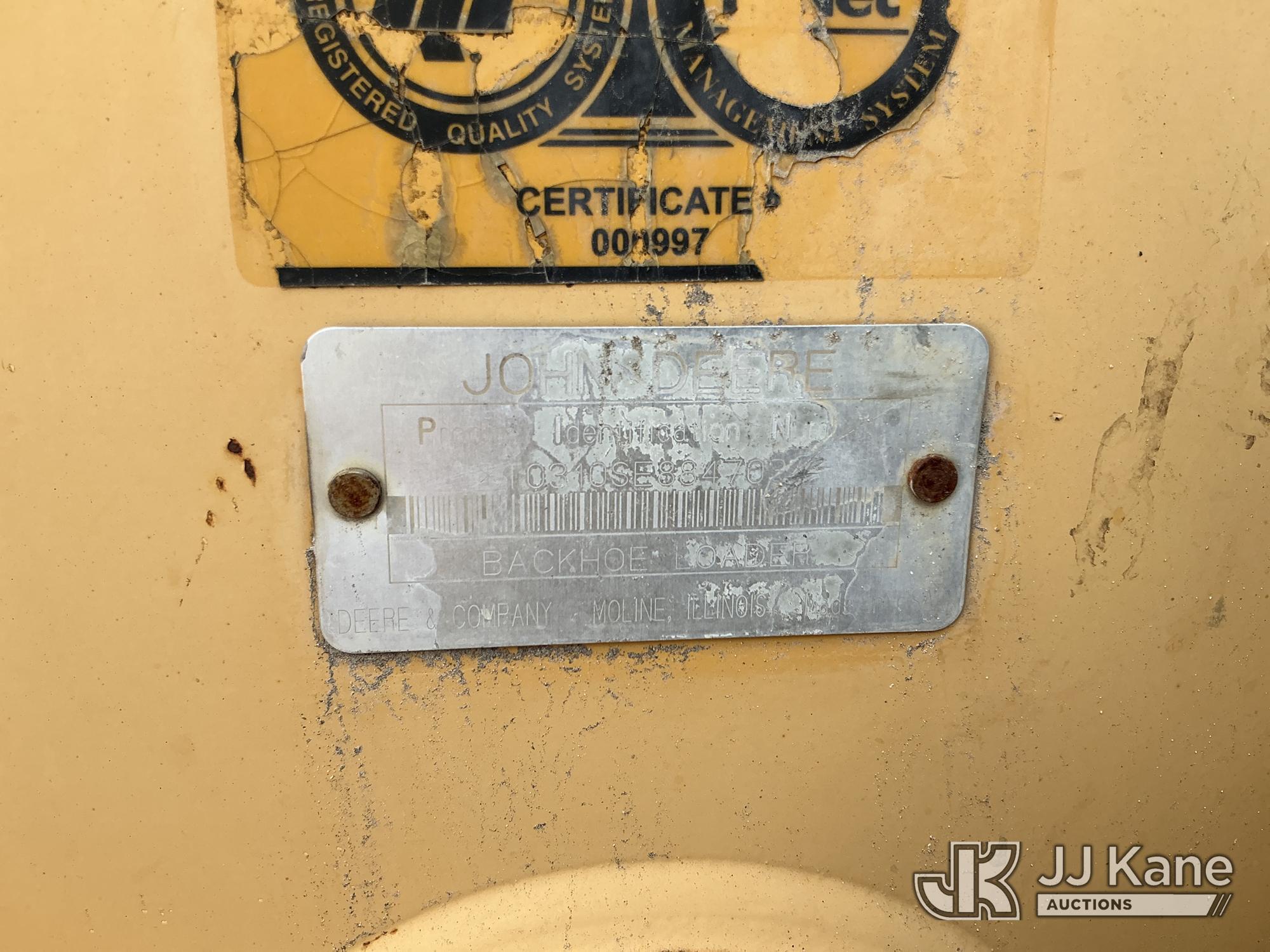 0 John Deere 310SE