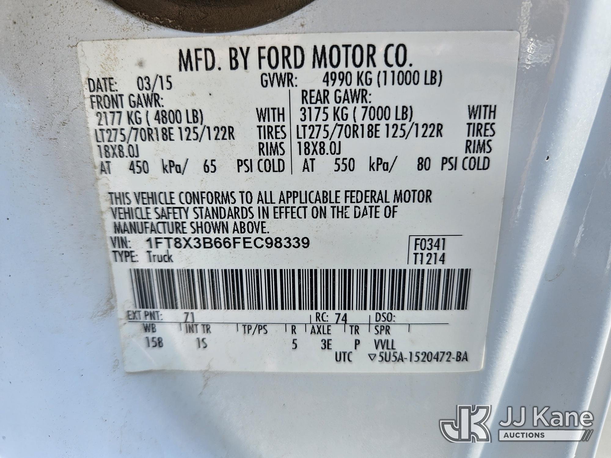 2015 Ford F-350 SD