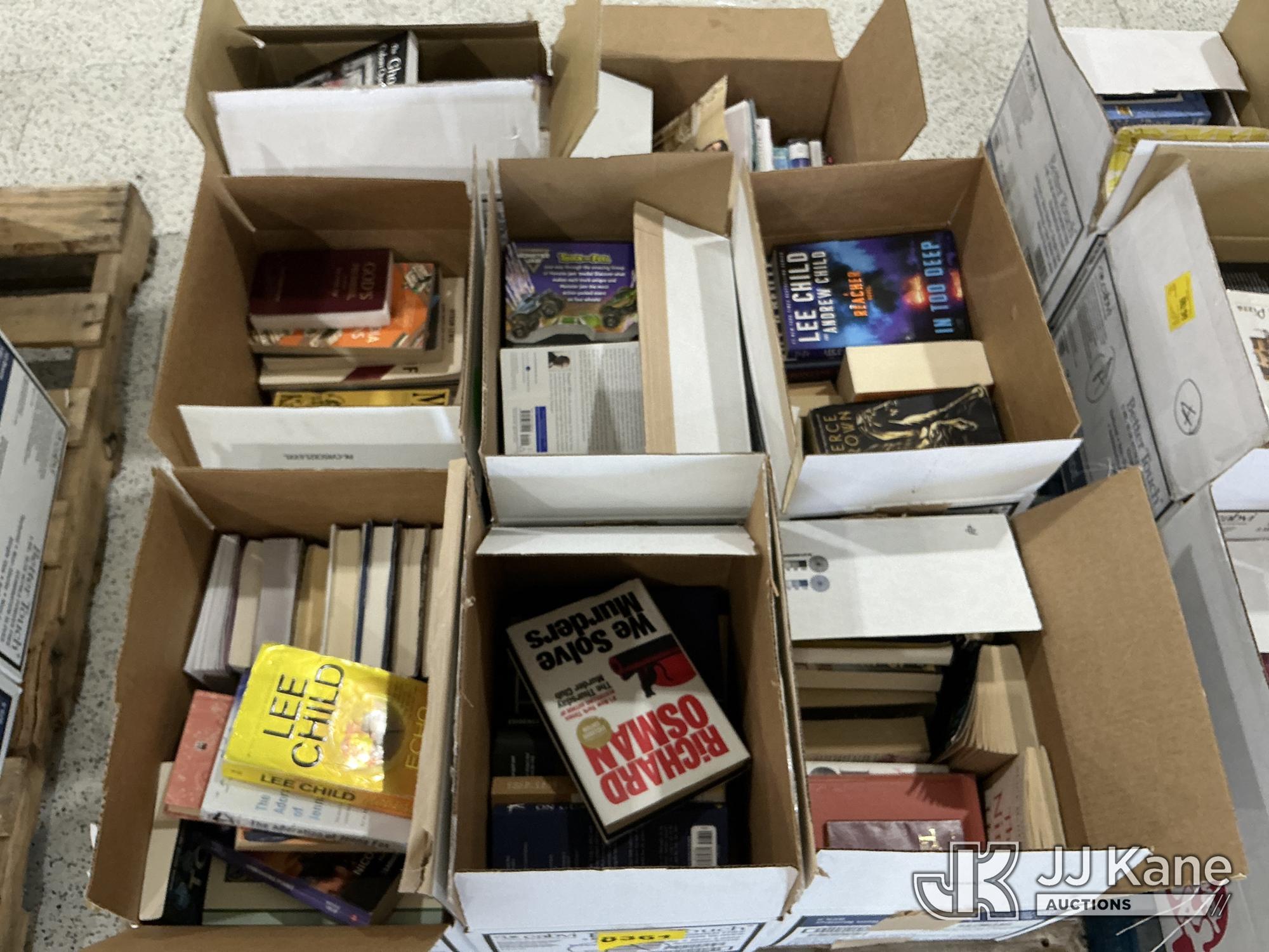 2 Pallets w/ Books NOTE: This unit is being sold AS IS/WHERE IS via Timed Auction and is located in Salt Lake City
