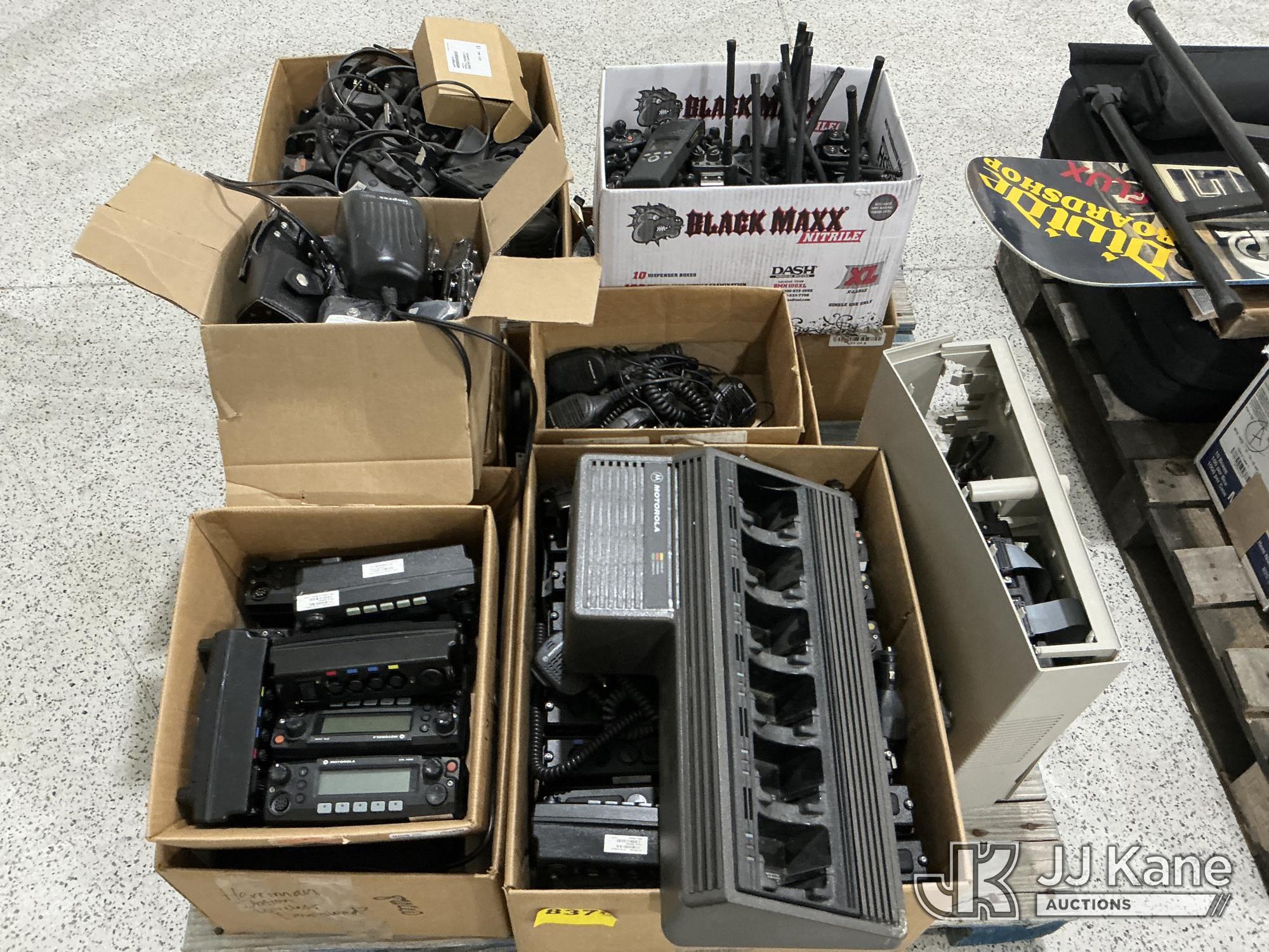 Pallet w/ Radio Equipment NOTE: This unit is being sold AS IS/WHERE IS via Timed Auction and is located in Salt Lake City