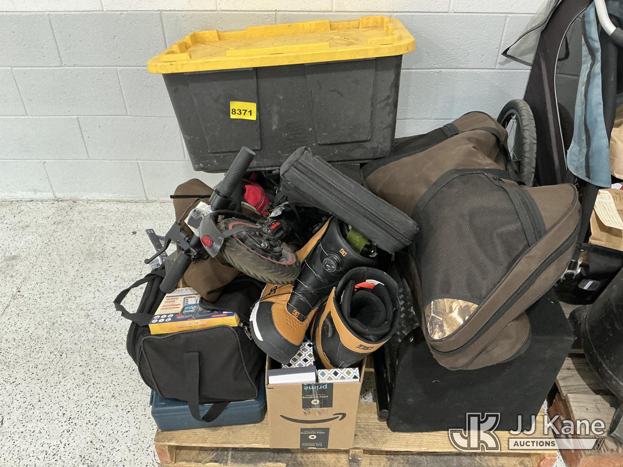 Pallet w/ Police Evidence NOTE: This unit is being sold AS IS/WHERE IS via Timed Auction and is located in Salt Lake City
