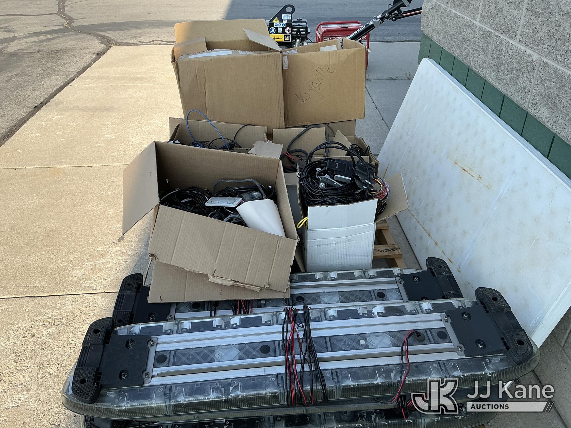 Pallet w/ Police Equipment NOTE: This unit is being sold AS IS/WHERE IS via Timed Auction and is located in Salt Lake City