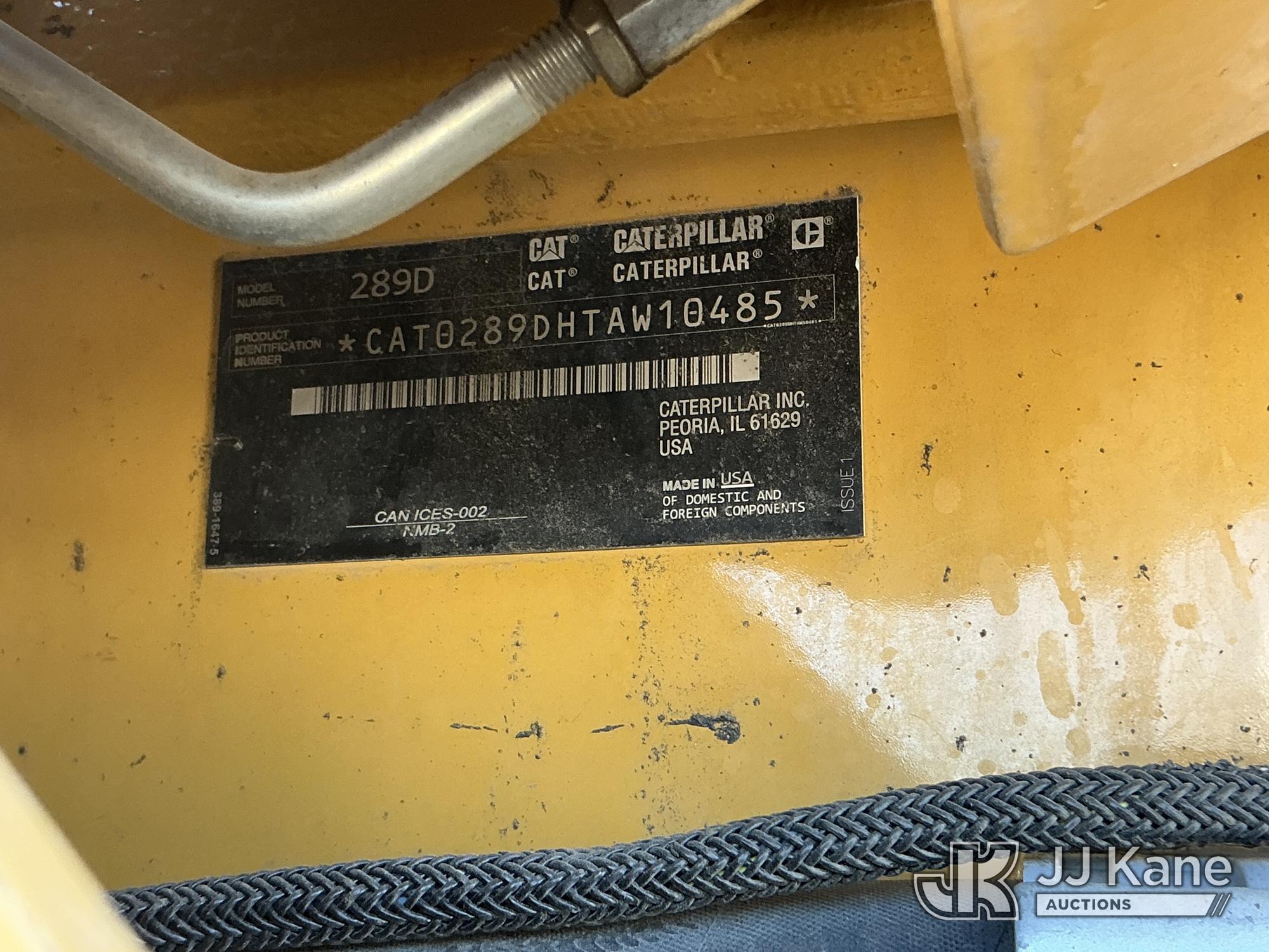 2018 Caterpillar 289D