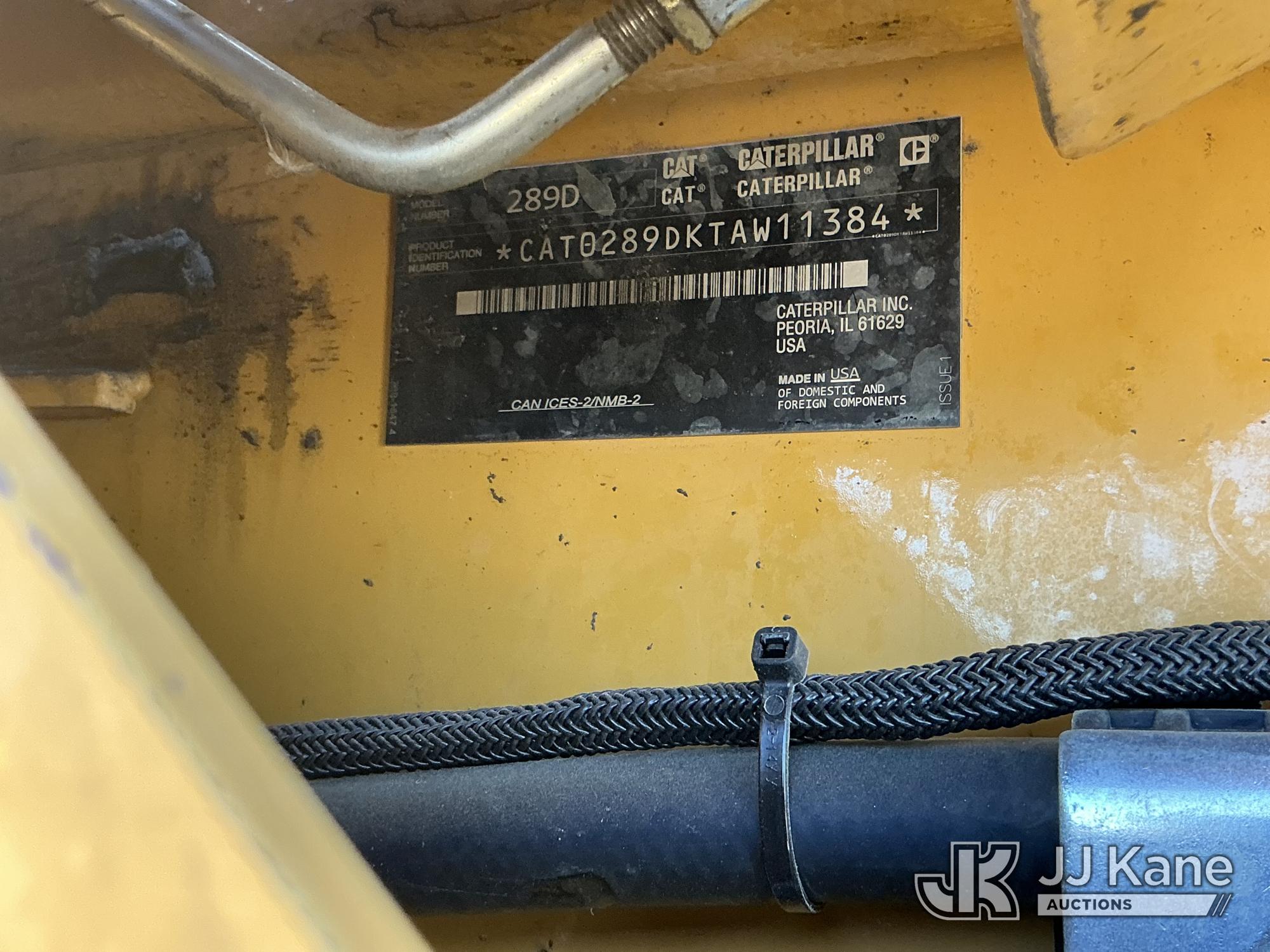 2018 Caterpillar 289D