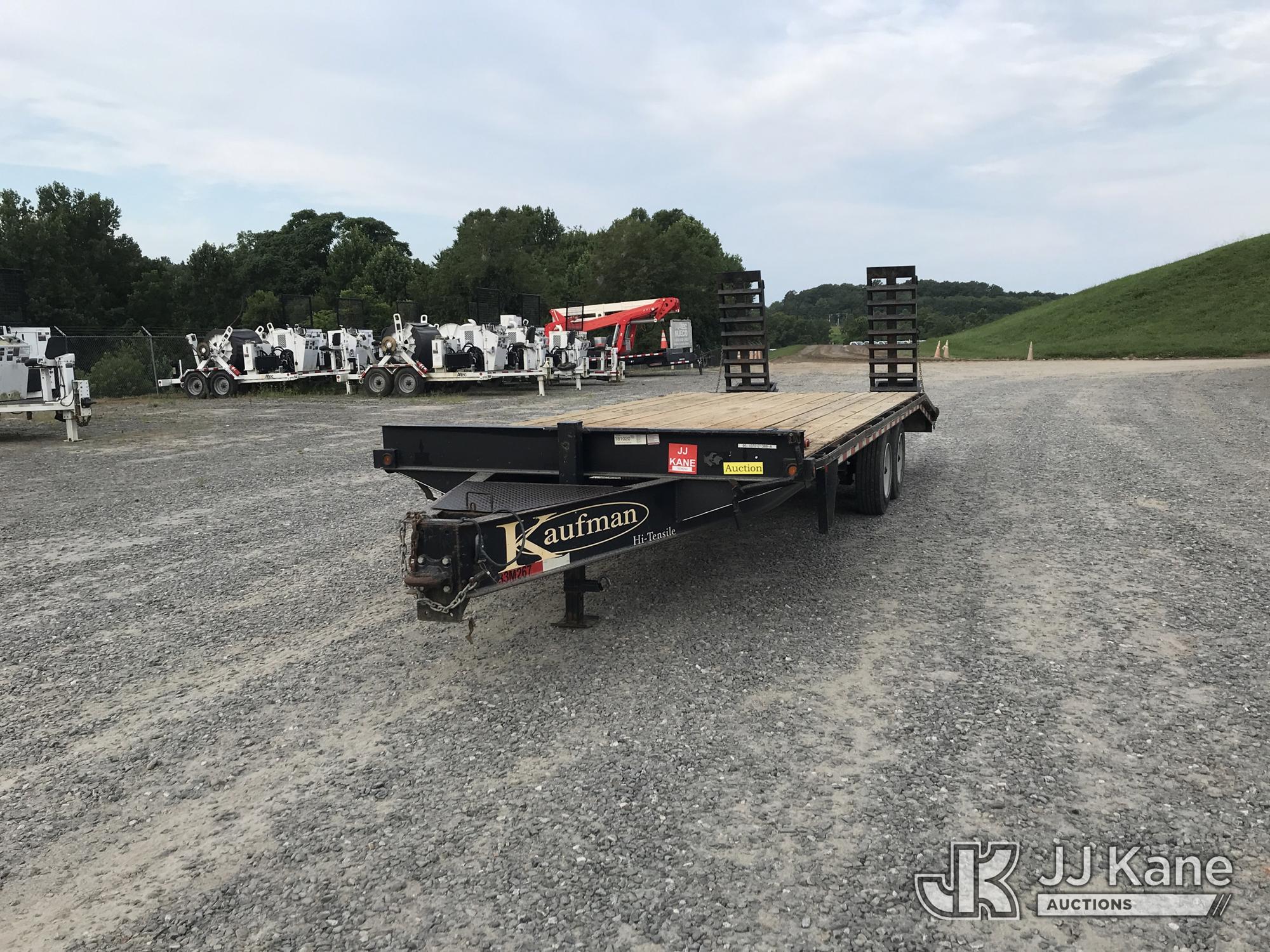 2020 Kaufman FP-8K23D T/A Tagalong Equipment Trailer