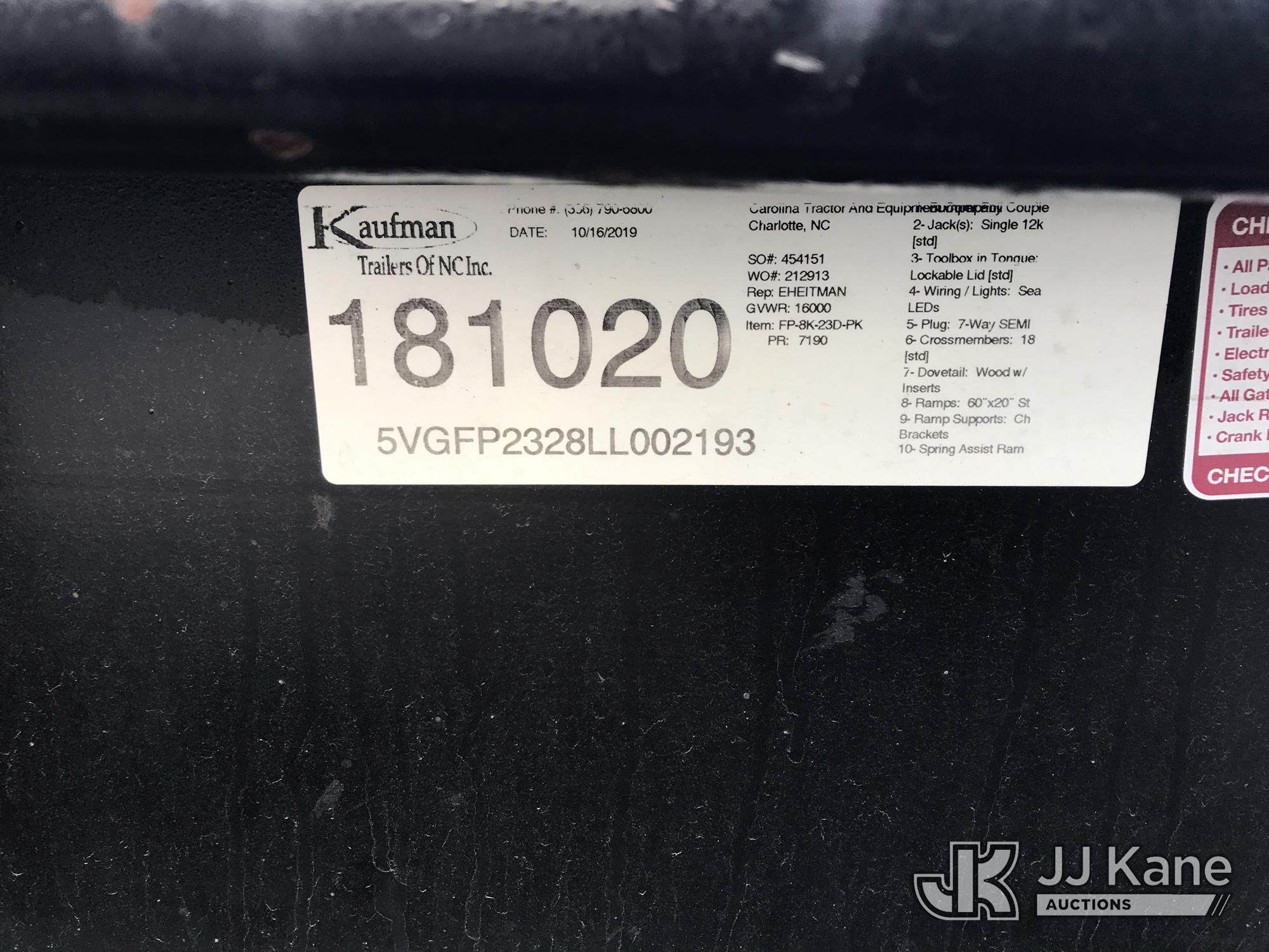 2020 Kaufman FP-8K23D