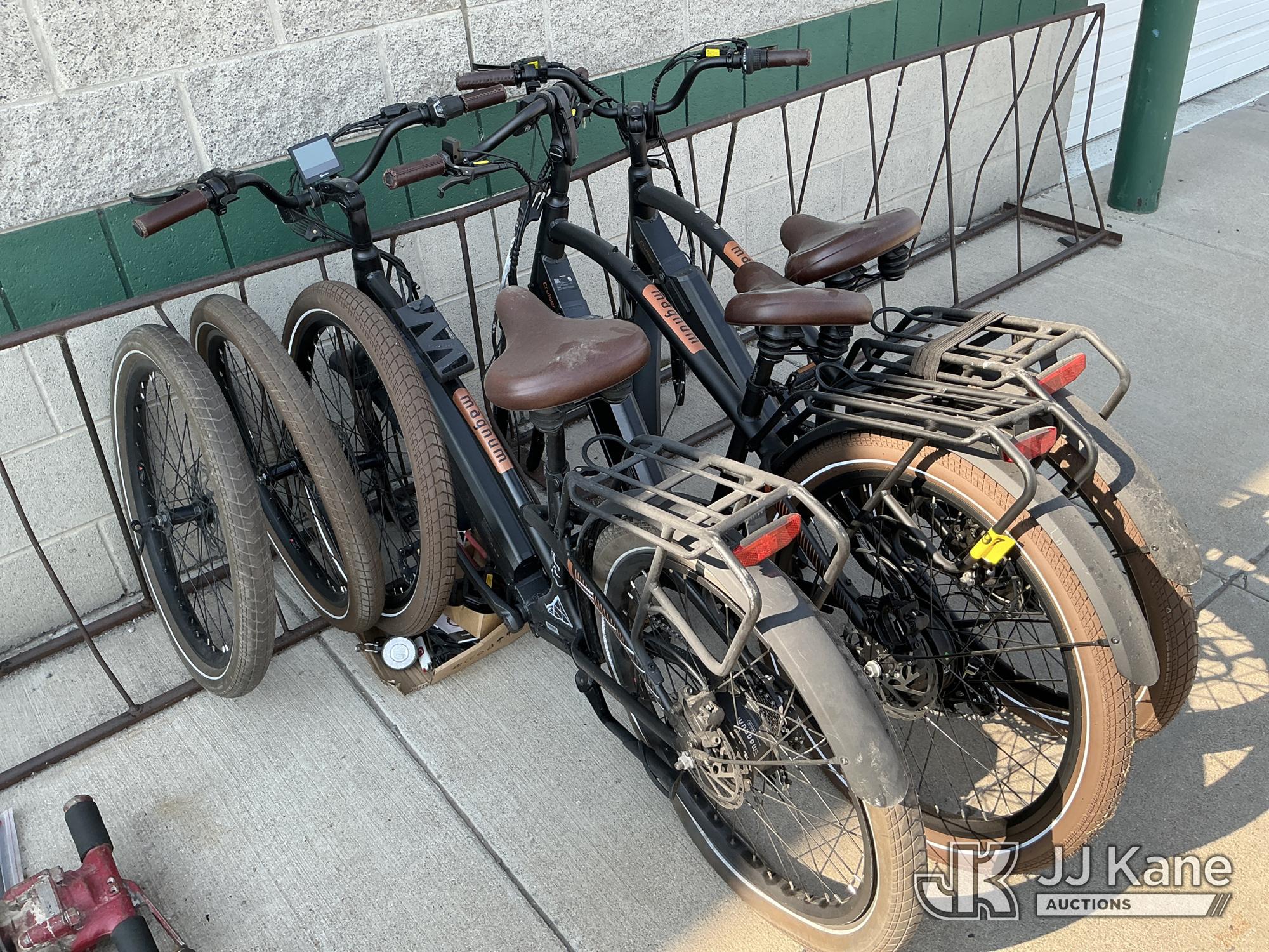 3 Electric Bikes NOTE: This unit is being sold AS IS/WHERE IS via Timed Auction and is located in Salt Lake City