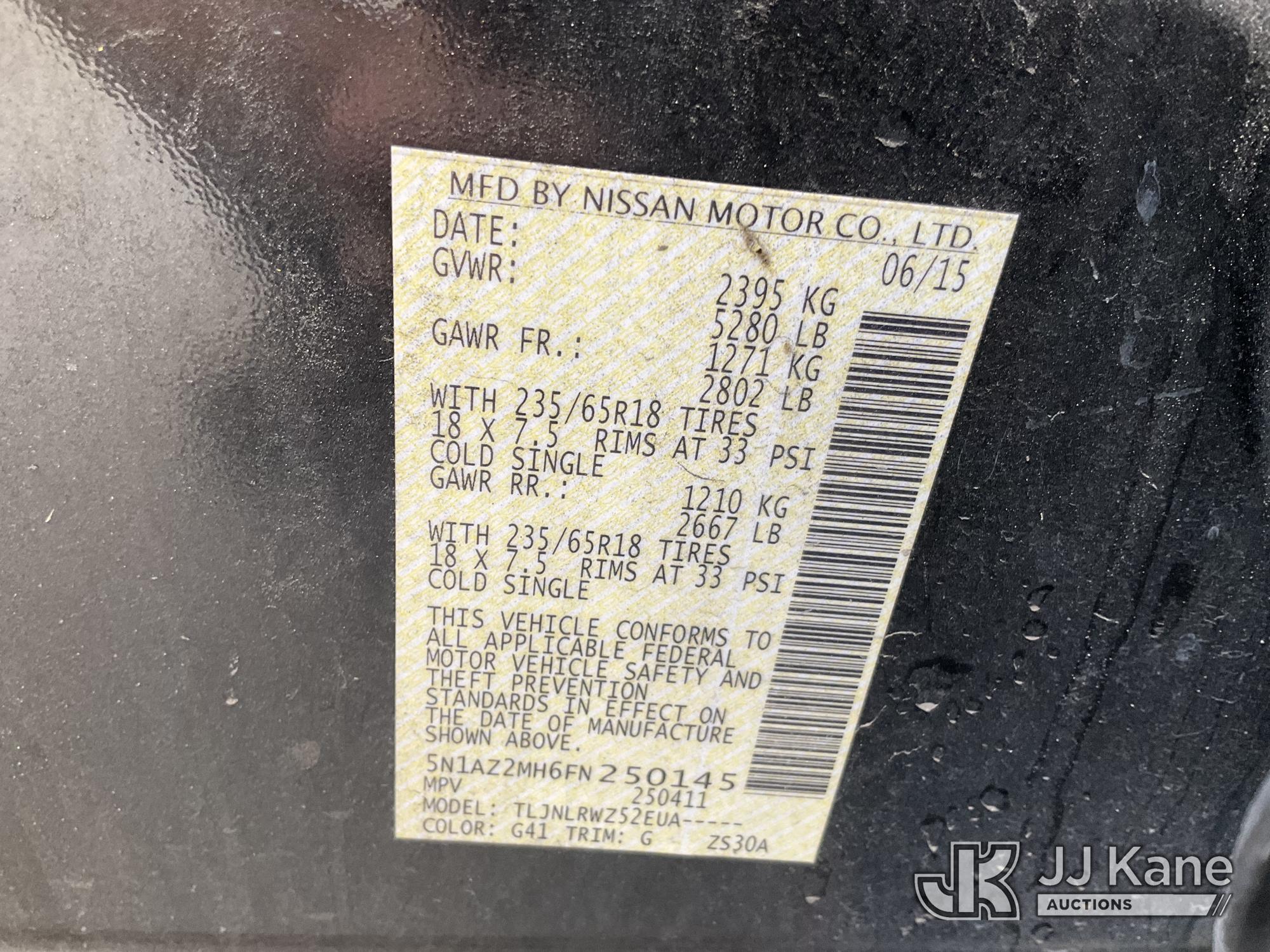2015 Nissan MURANO