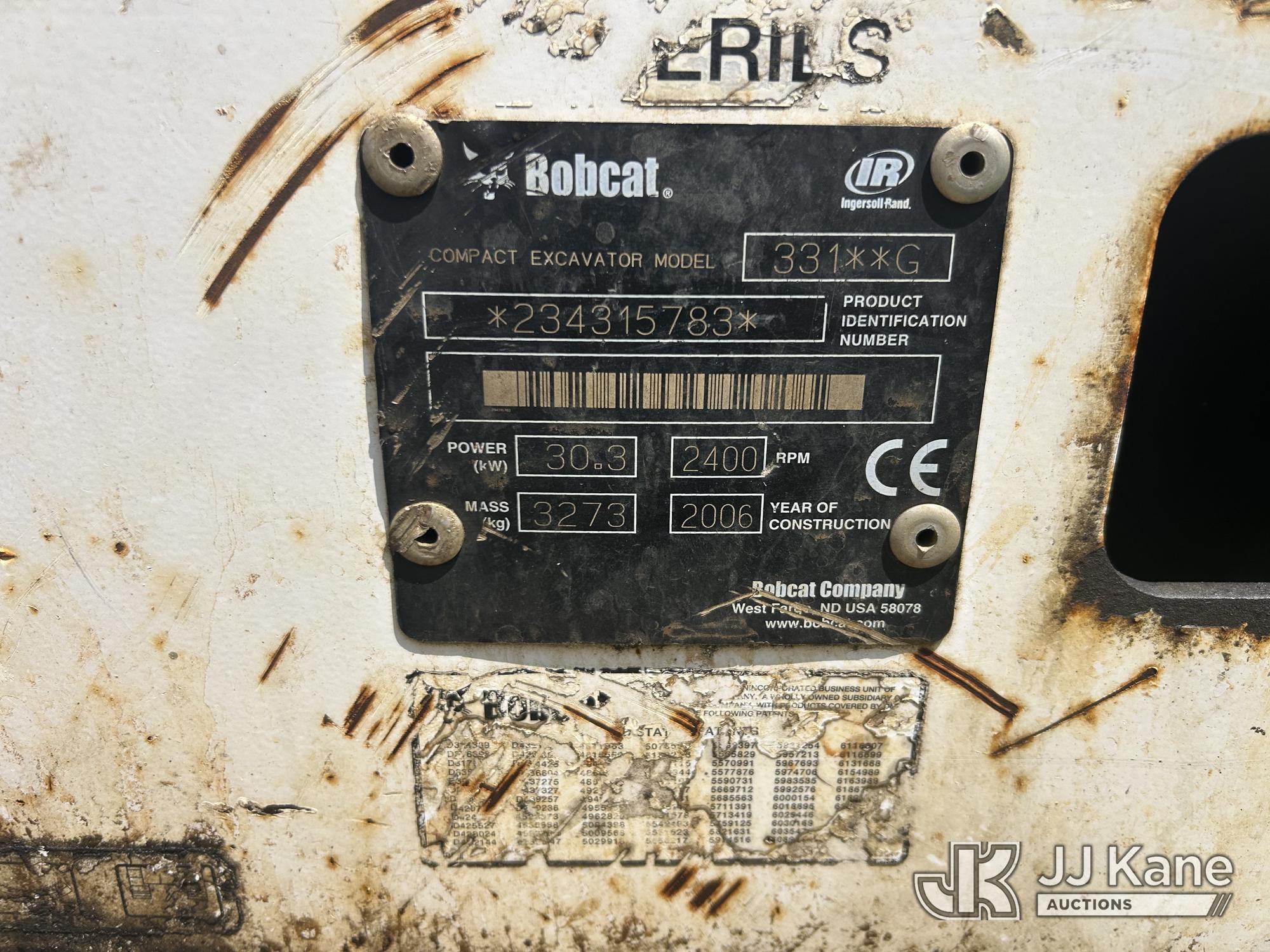2006 Bobcat 331G