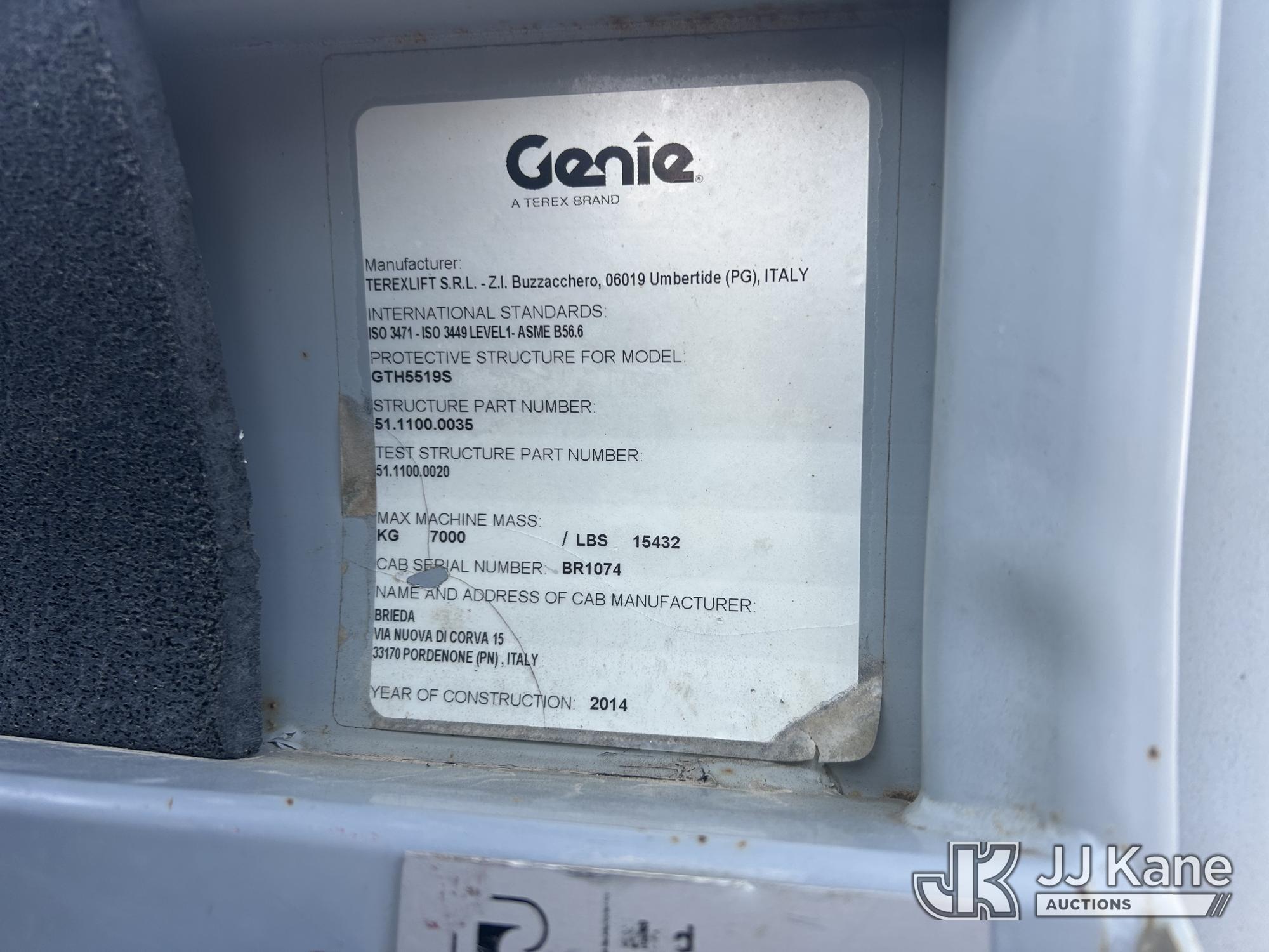 2014 Genie GTH-5519