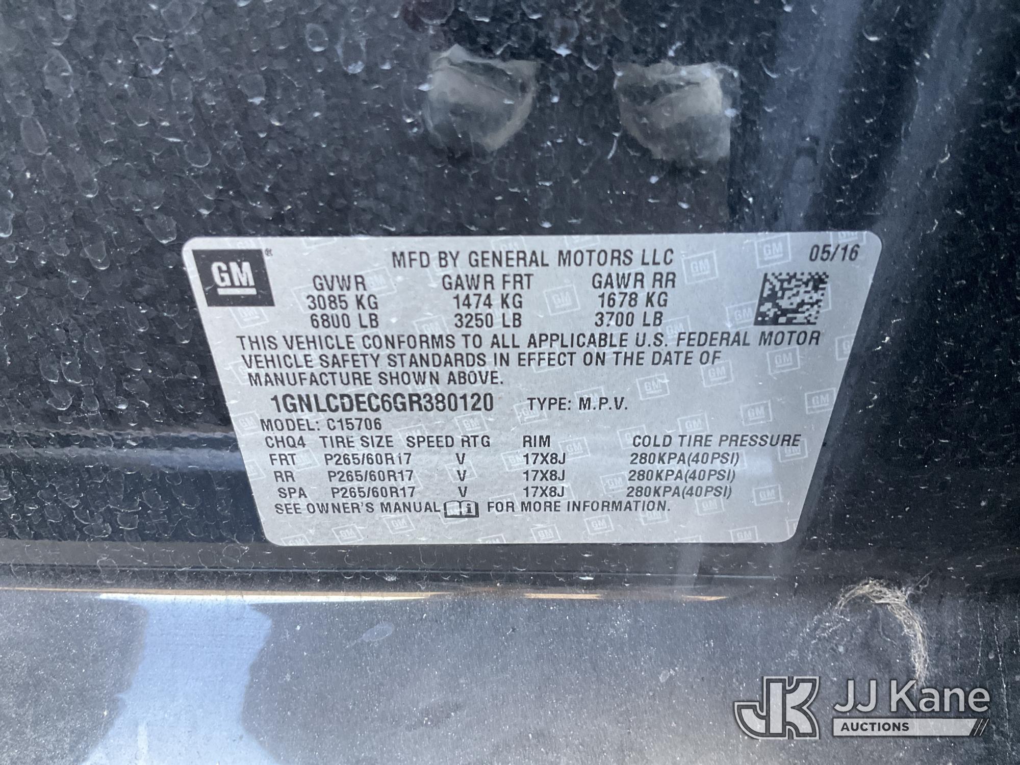 2016 Chevrolet Tahoe