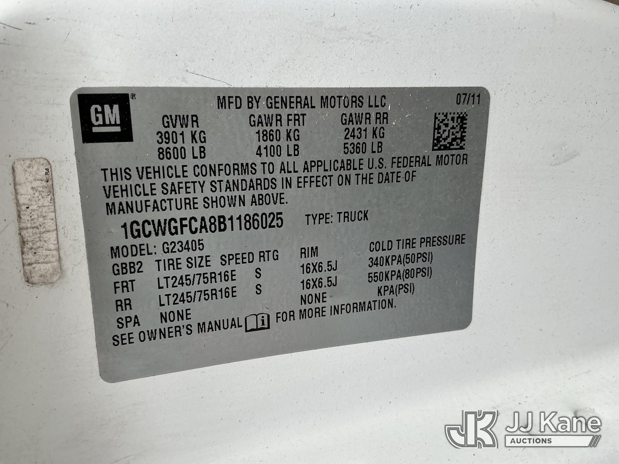 2011 Chevrolet EXPRESS G2500