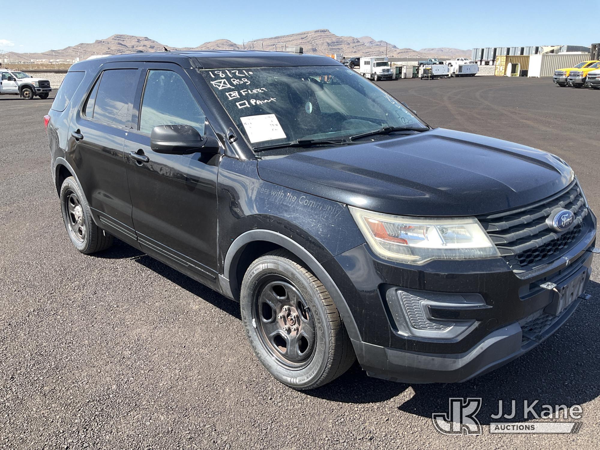 2018 Ford EXPLORER AWD POLICE INTERCEPTOR