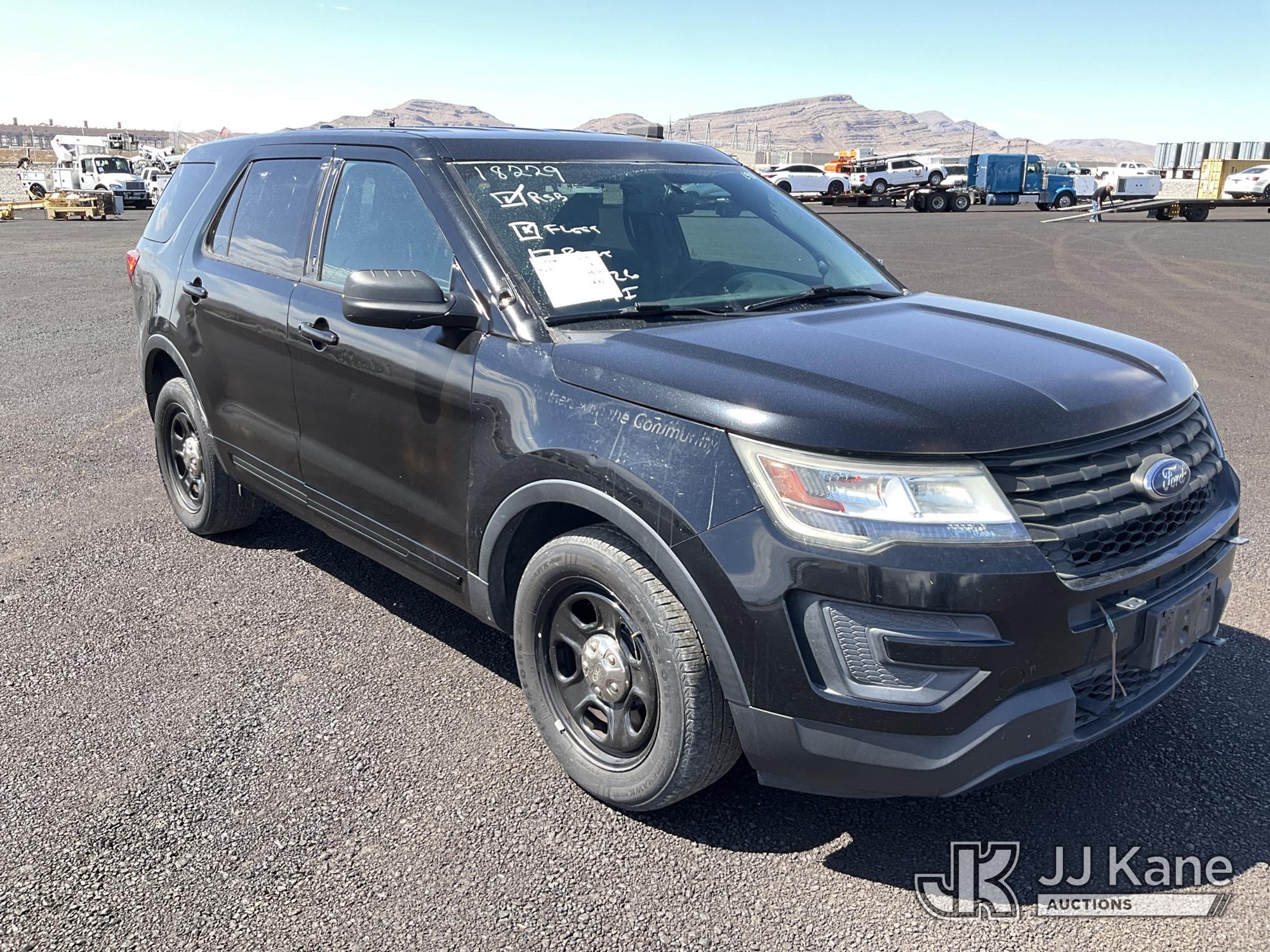 2018 Ford EXPLORER AWD POLICE INTERCEPTOR