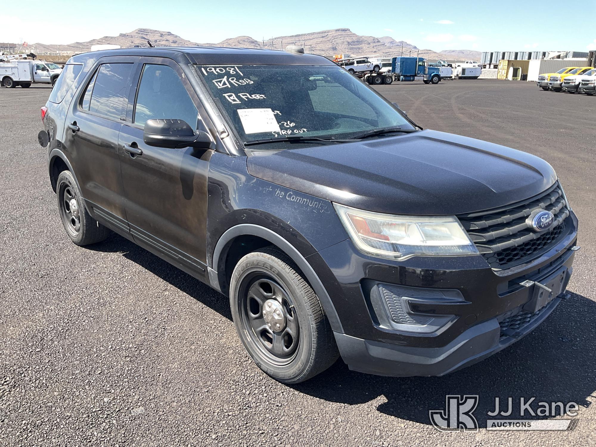 2019 Ford EXPLORER AWD POLICE INTERCEPTOR
