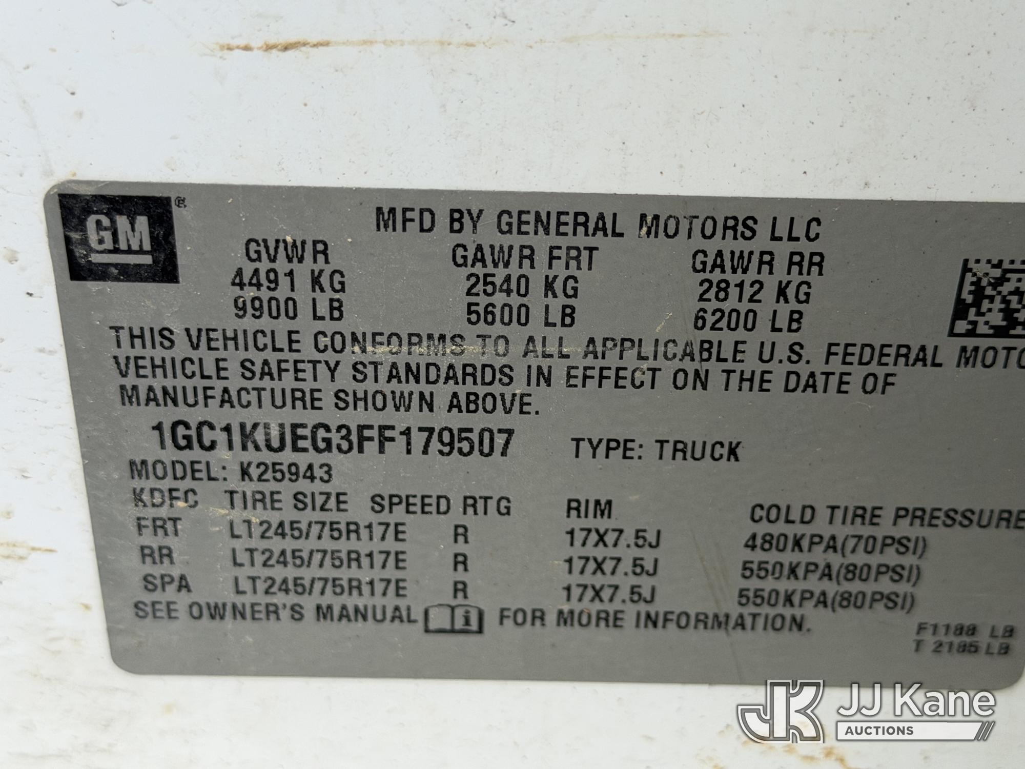 2015 Chevrolet SILVERADO 2500HD