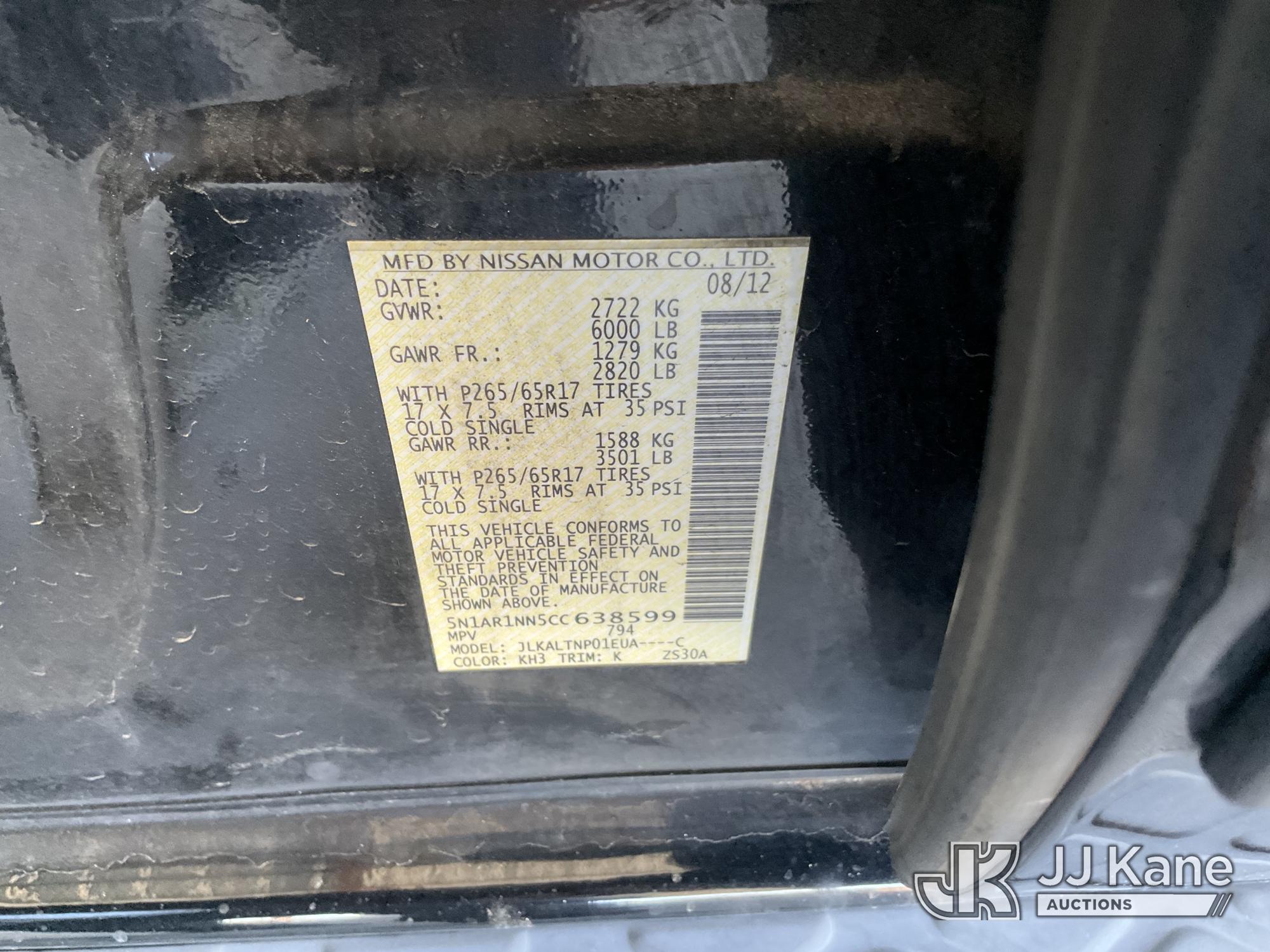 2012 Nissan PATHFINDER