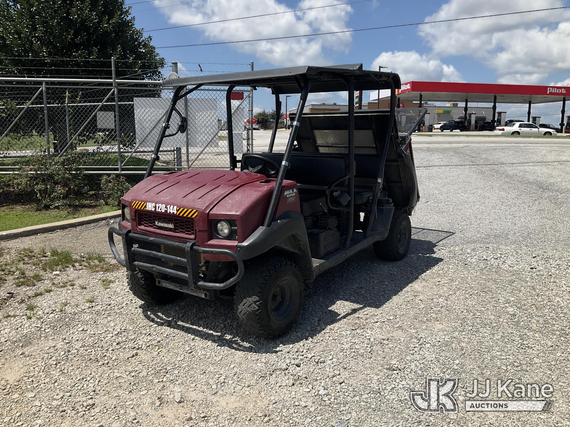 2018 Kawasaki Mule 4010 4x4 Yard Cart