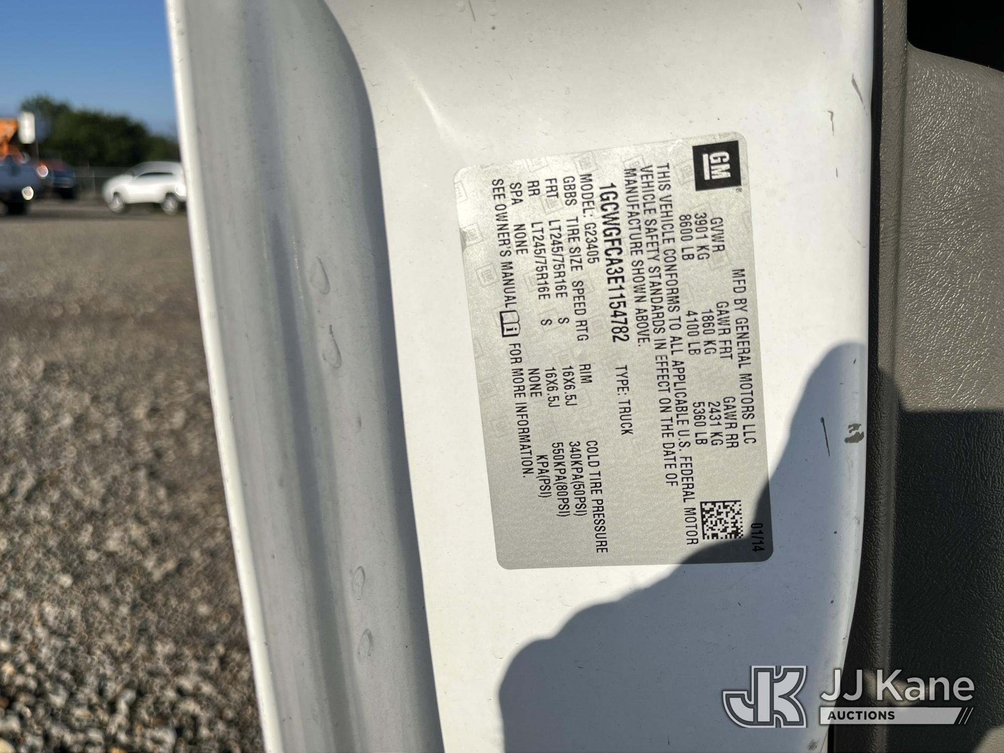 2014 Chevrolet EXPRESS G2500