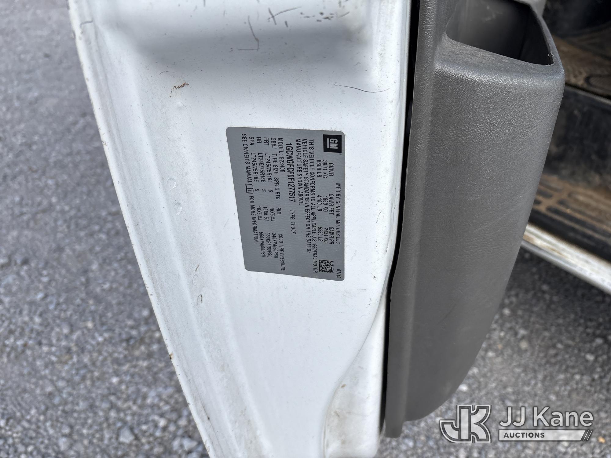 2015 Chevrolet Express G2500
