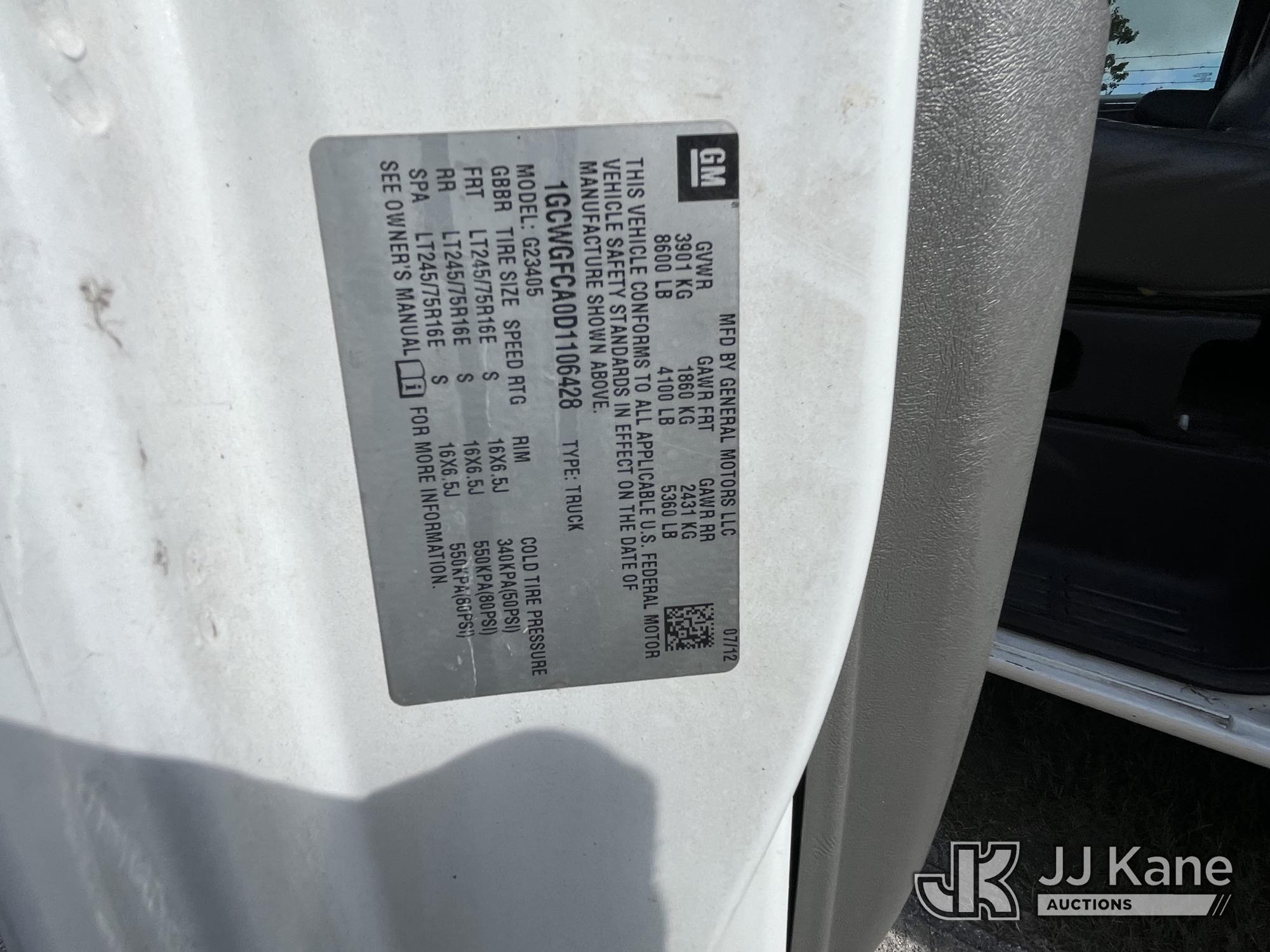 2013 Chevrolet Express G2500