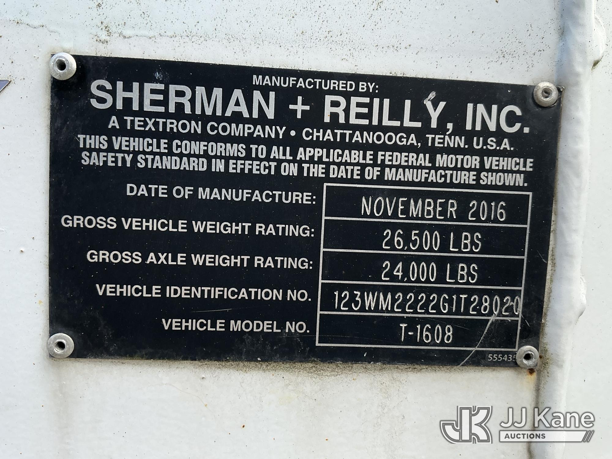 2016 Sherman & Reilly T1608