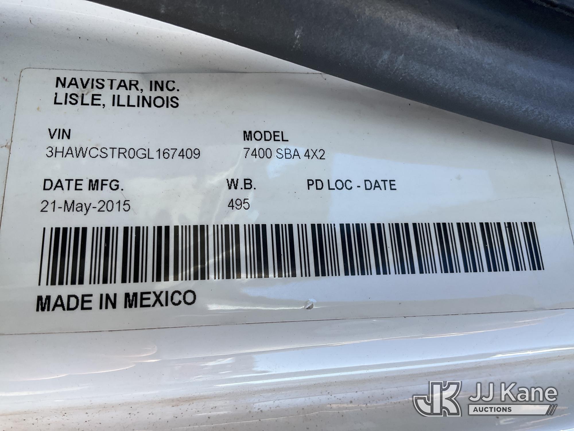 2016 International 7400