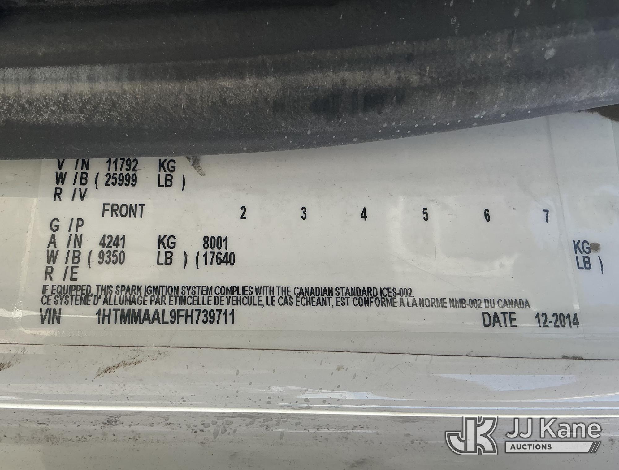 2015 International 4300