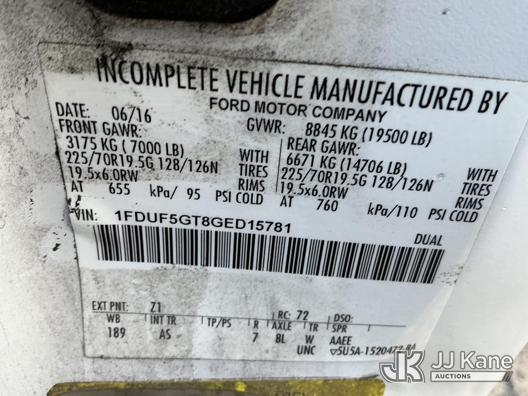 2016 Ford F-550