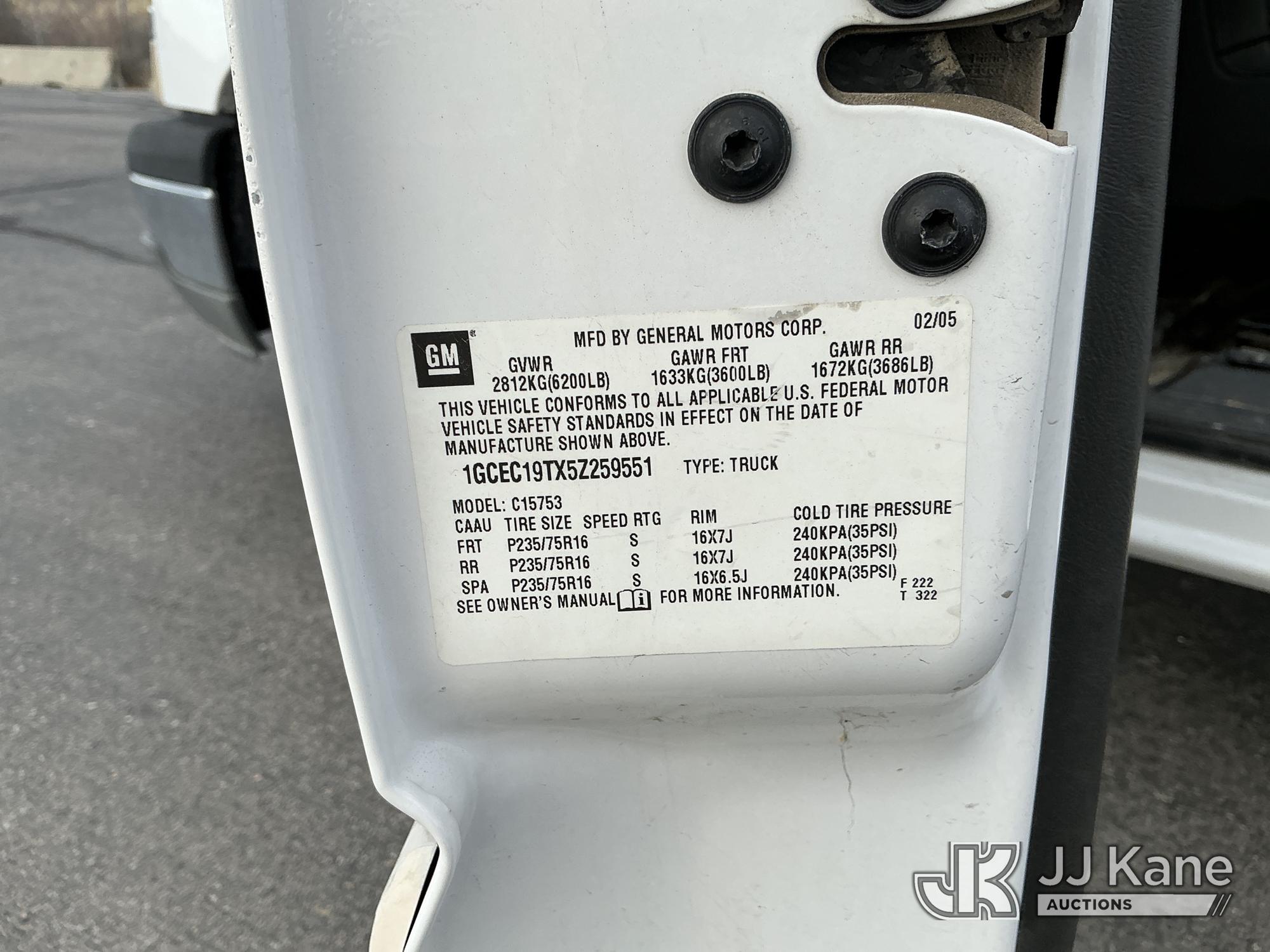 2005 Chevrolet SILVERADO 1500