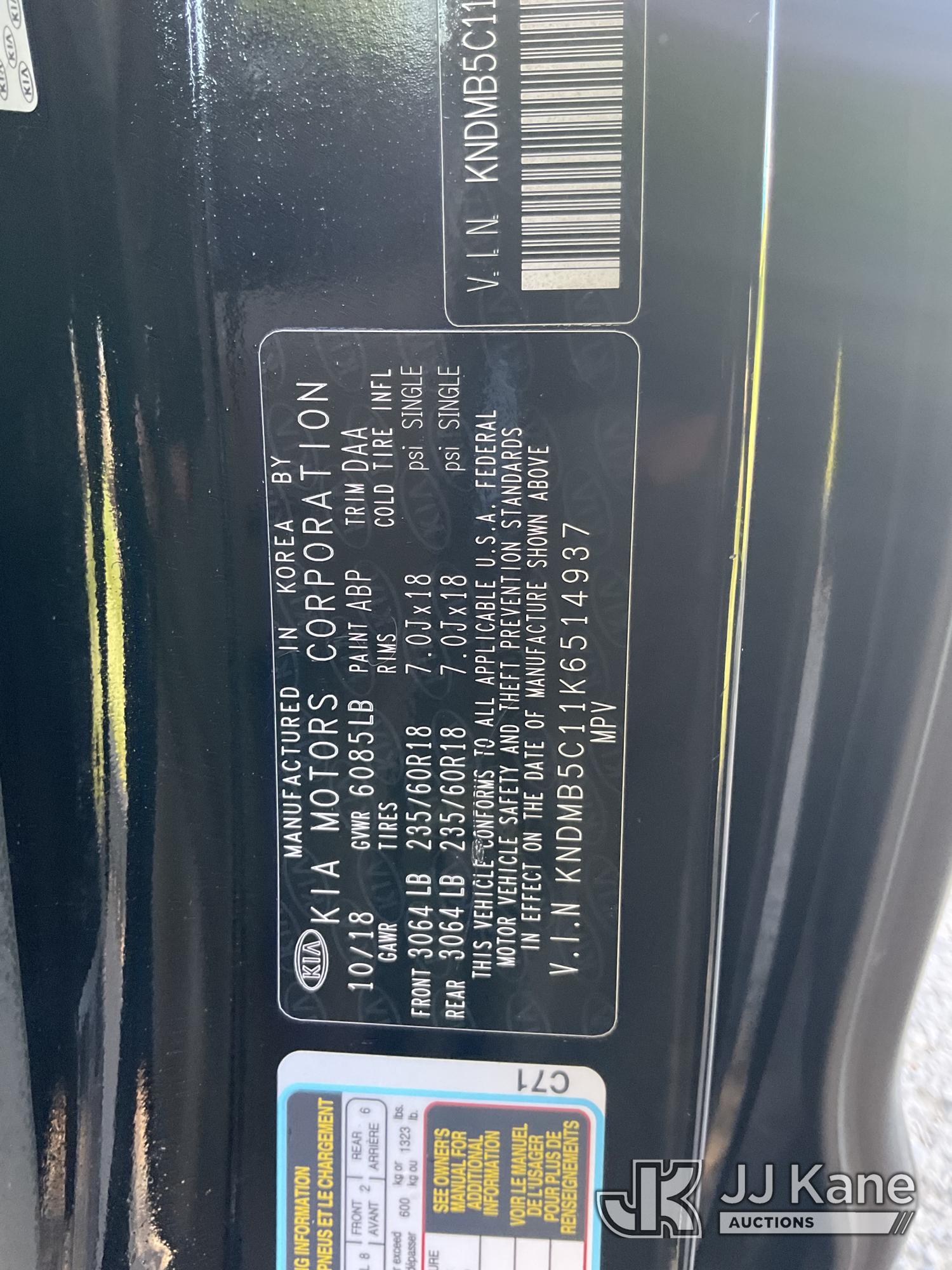 2019 Kia Sedona