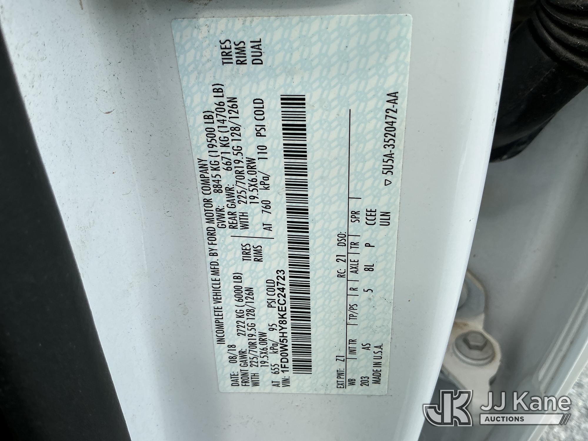 2019 Ford F550 4x4