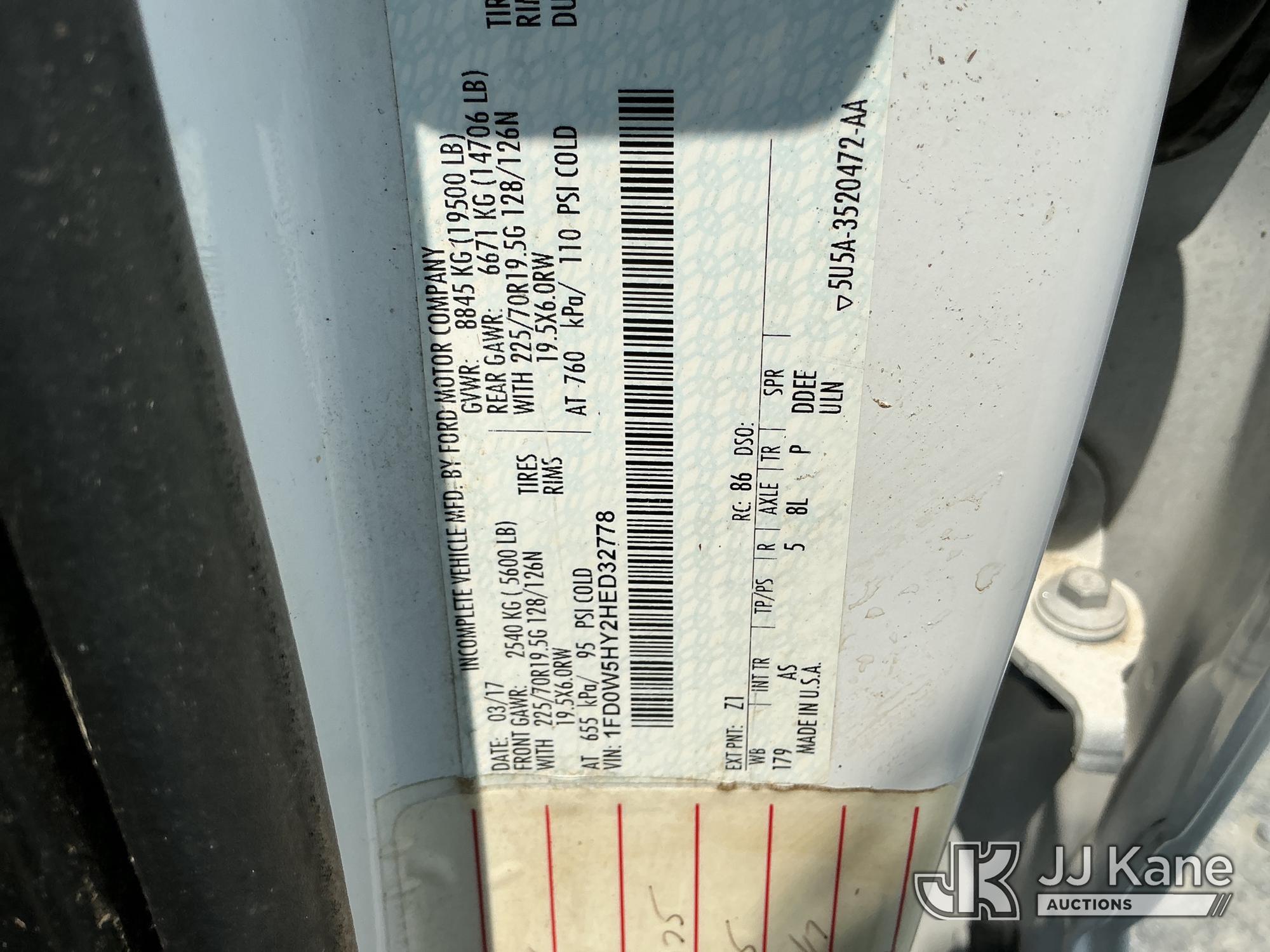 2017 Ford F550 4x4