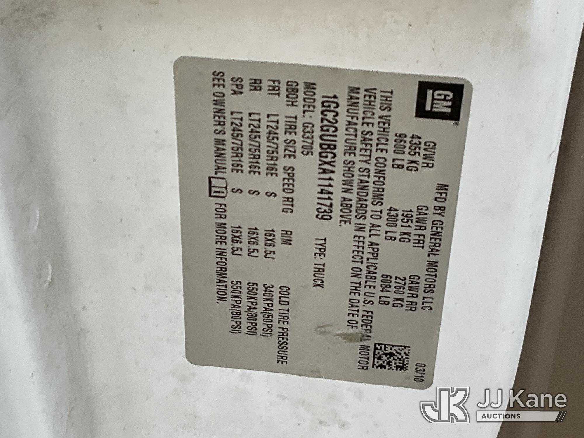 2010 Chevrolet EXPRESS G2500